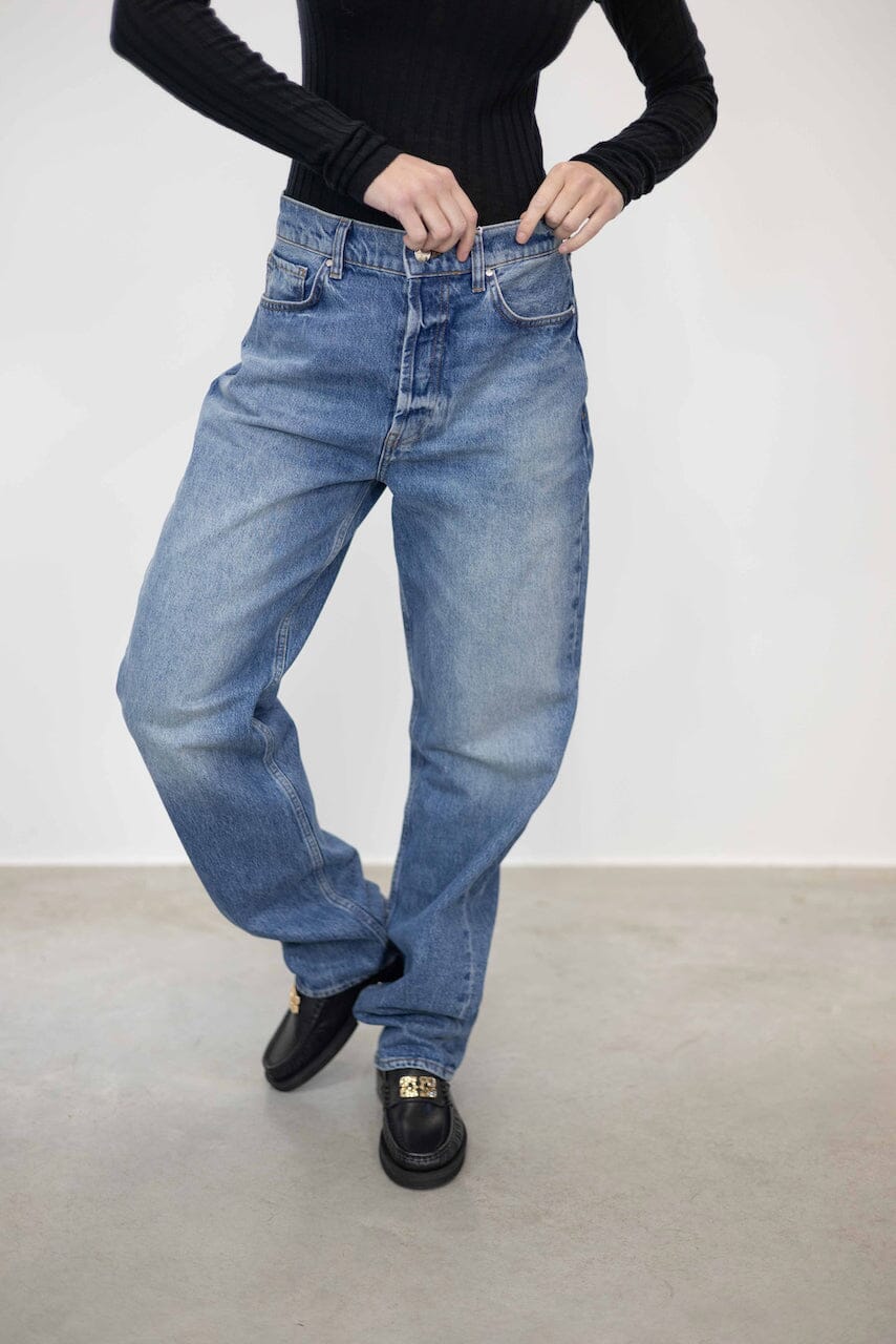 BODHI HIGH WAIST TAPERED JEANS JEANS ANINE BING 