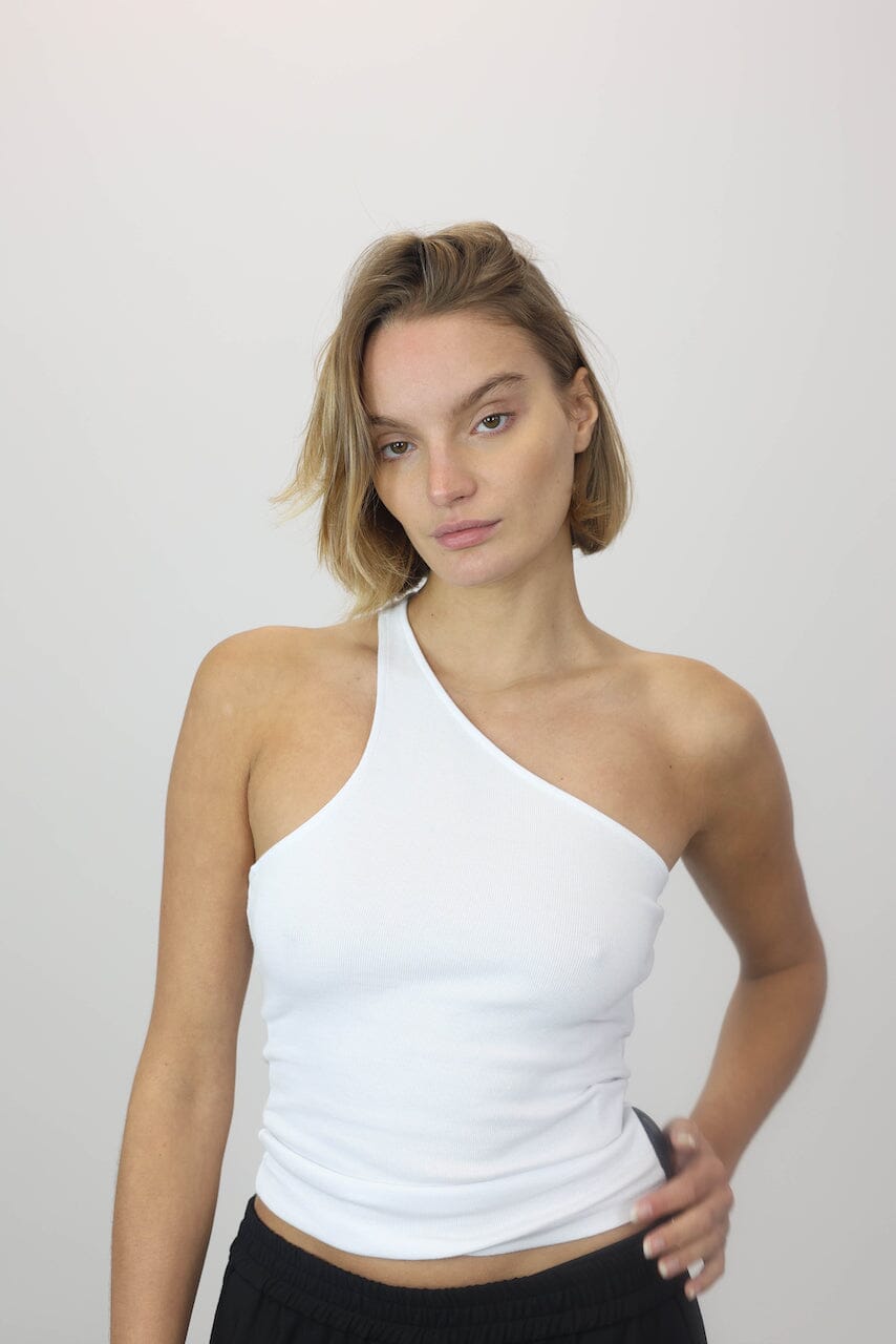 Asymmetric strap top– Róhe