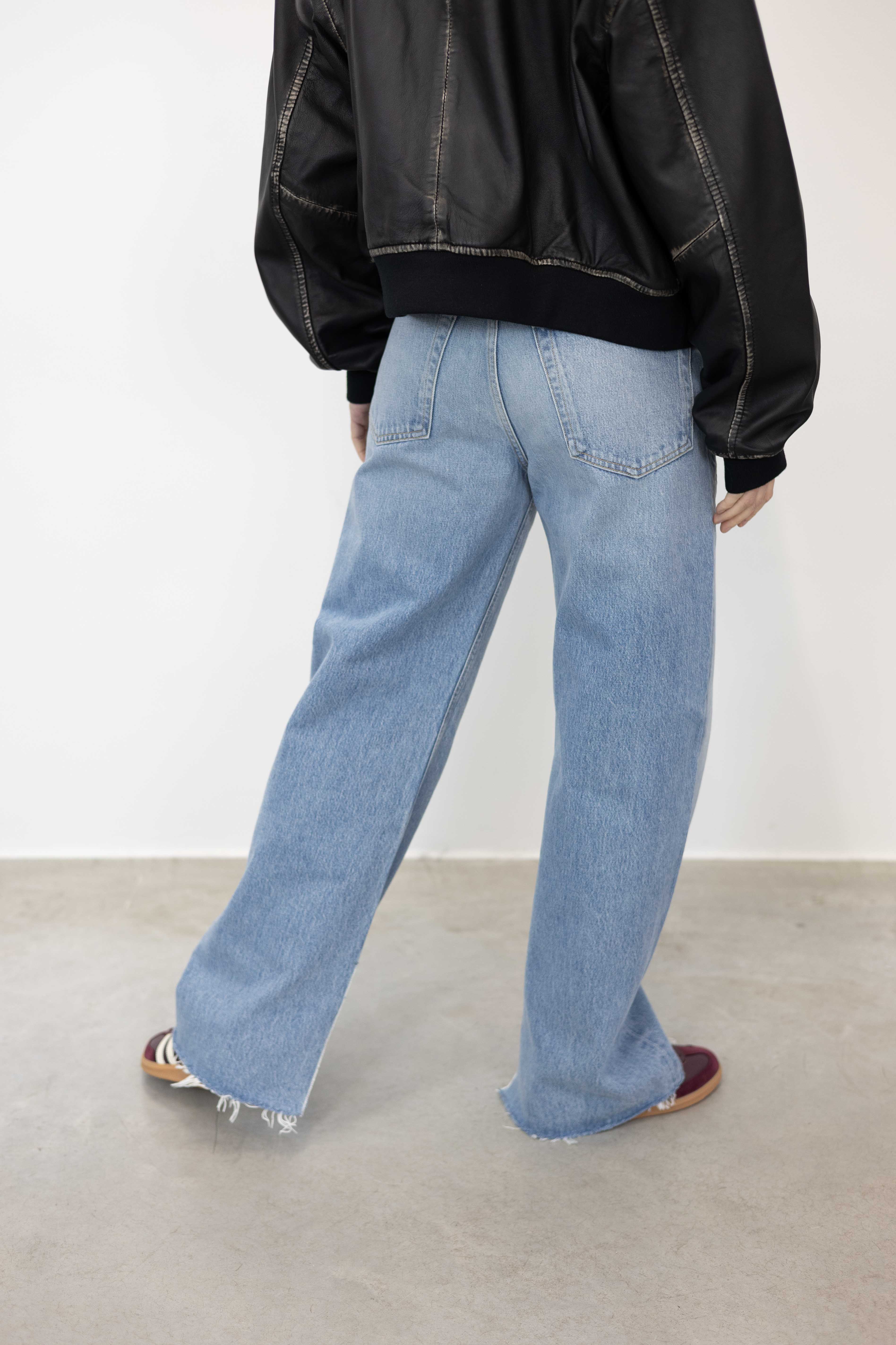 AYLA SPILT HEM DENIM JEANS CITIZENS OF HUMANITY