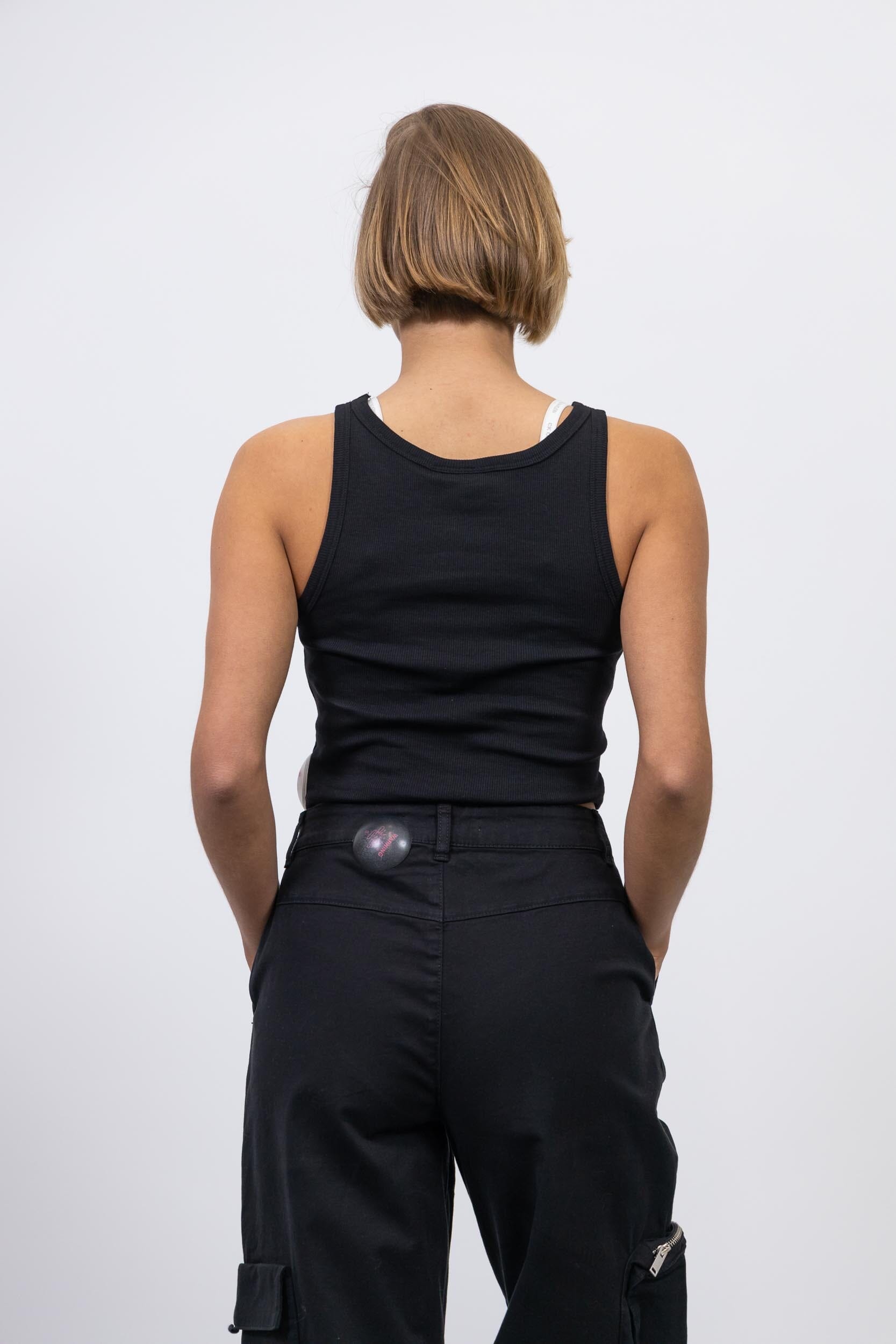 DREW CROPPED TANK TOP B TOP GESTUZ
