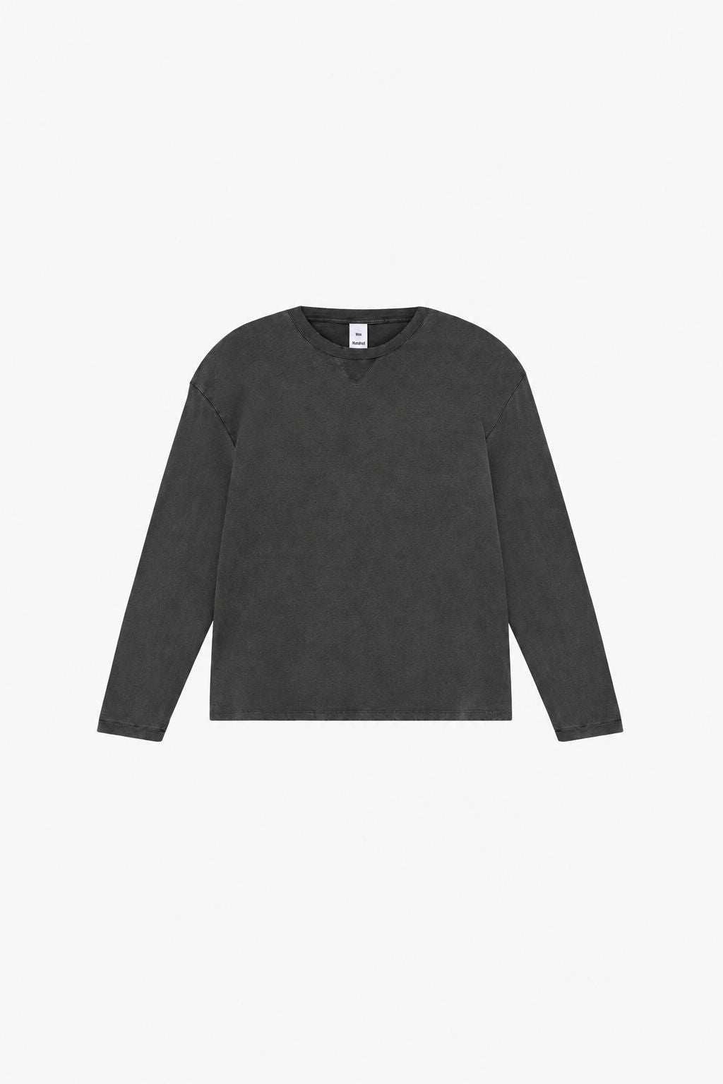NIMA LS T-SHIRT IN BLACK T-SHIRT WON HUNDRED