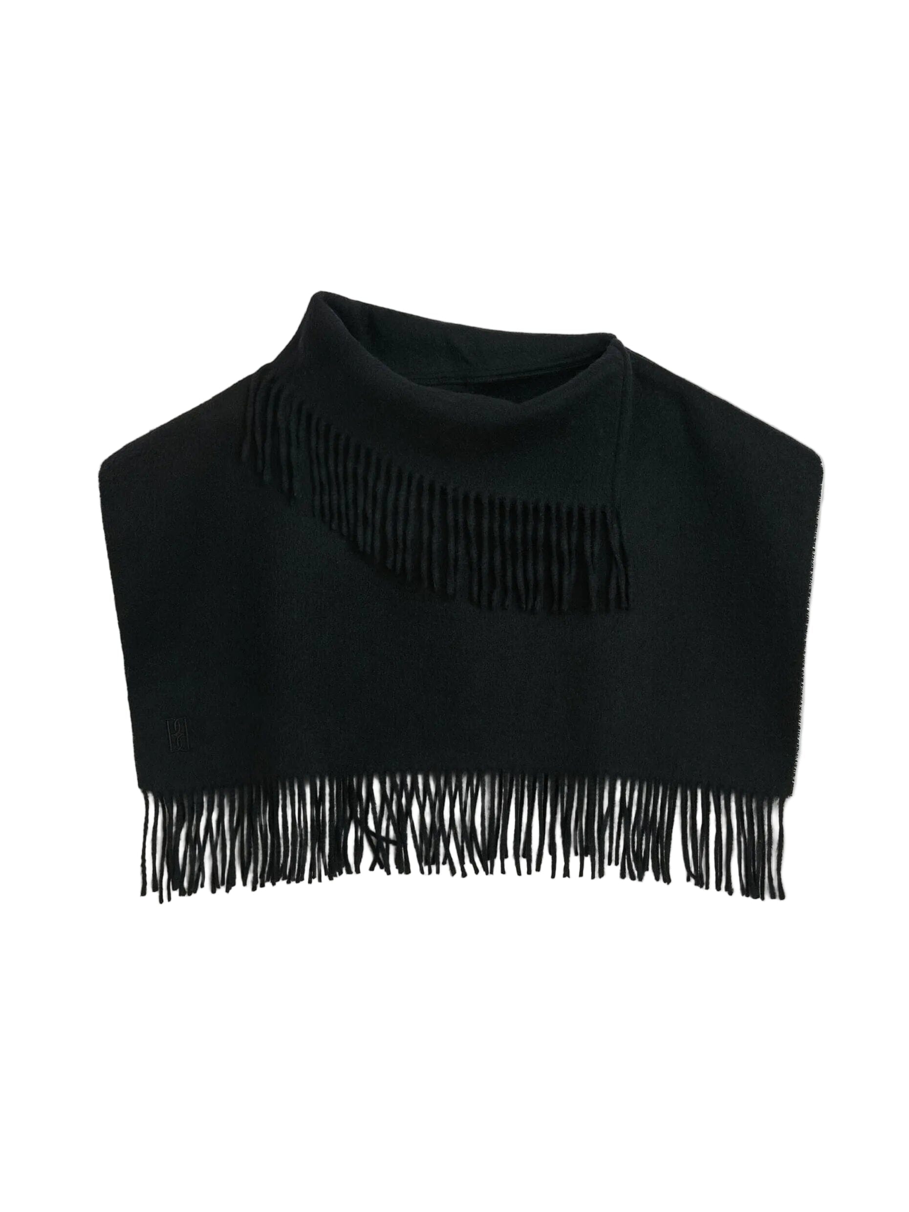 TURTLA SCARF IN BLACK SCARF BY MALENE BIRGER