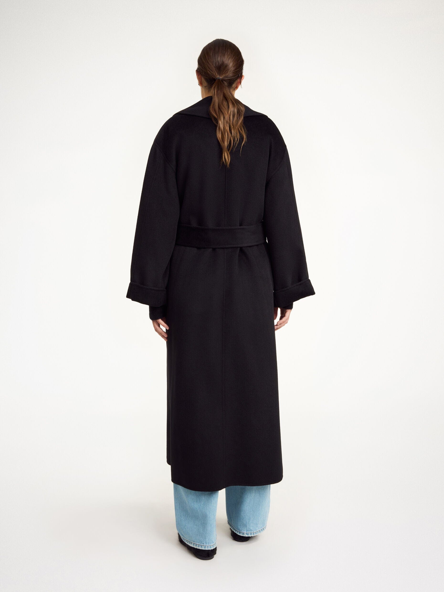 TRULLEM COAT IN BLACK COAT BY MALENE BIRGER