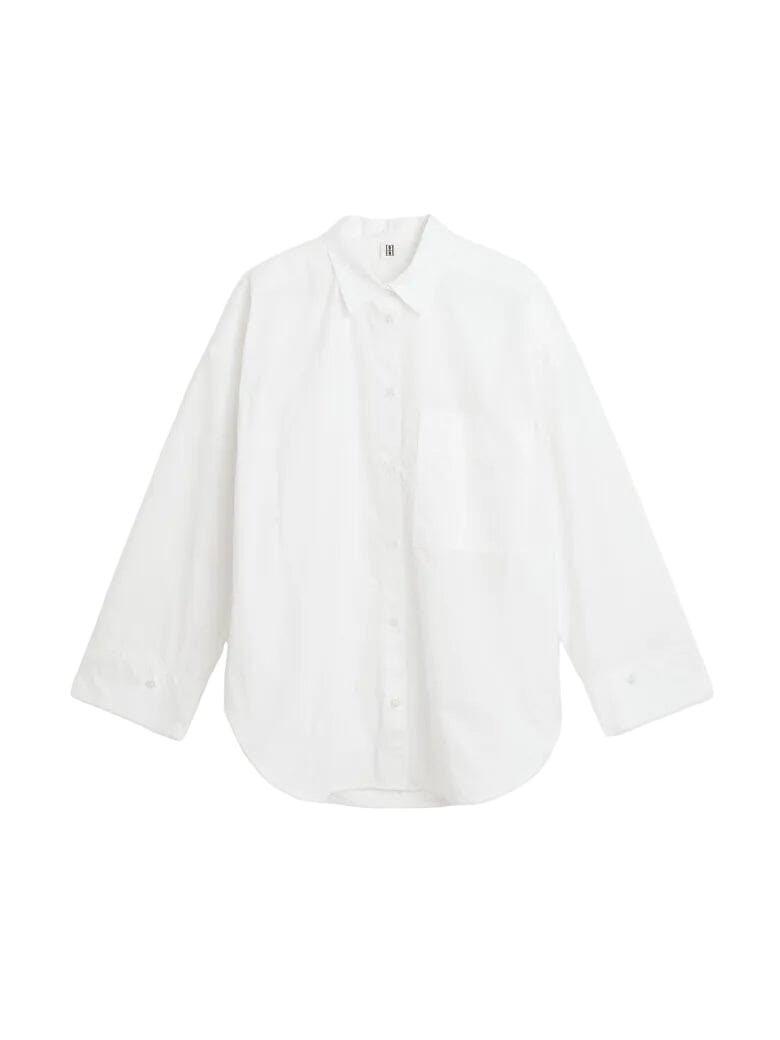 DERRIS SHIRT IN WHITE SHIRT BY MALENE BIRGER