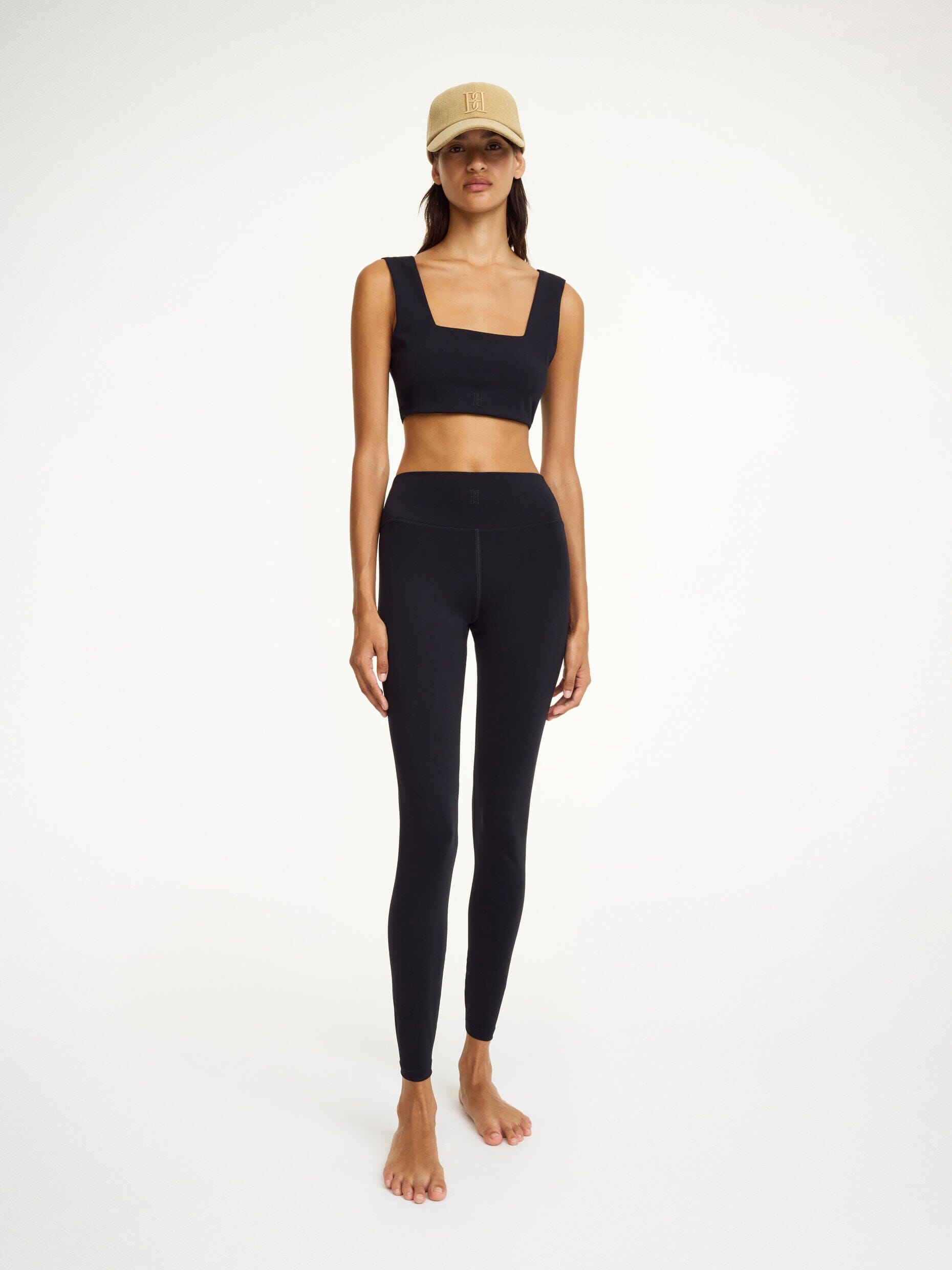 BRAGA TOP IN BLACK TOP BY MALENE BIRGER