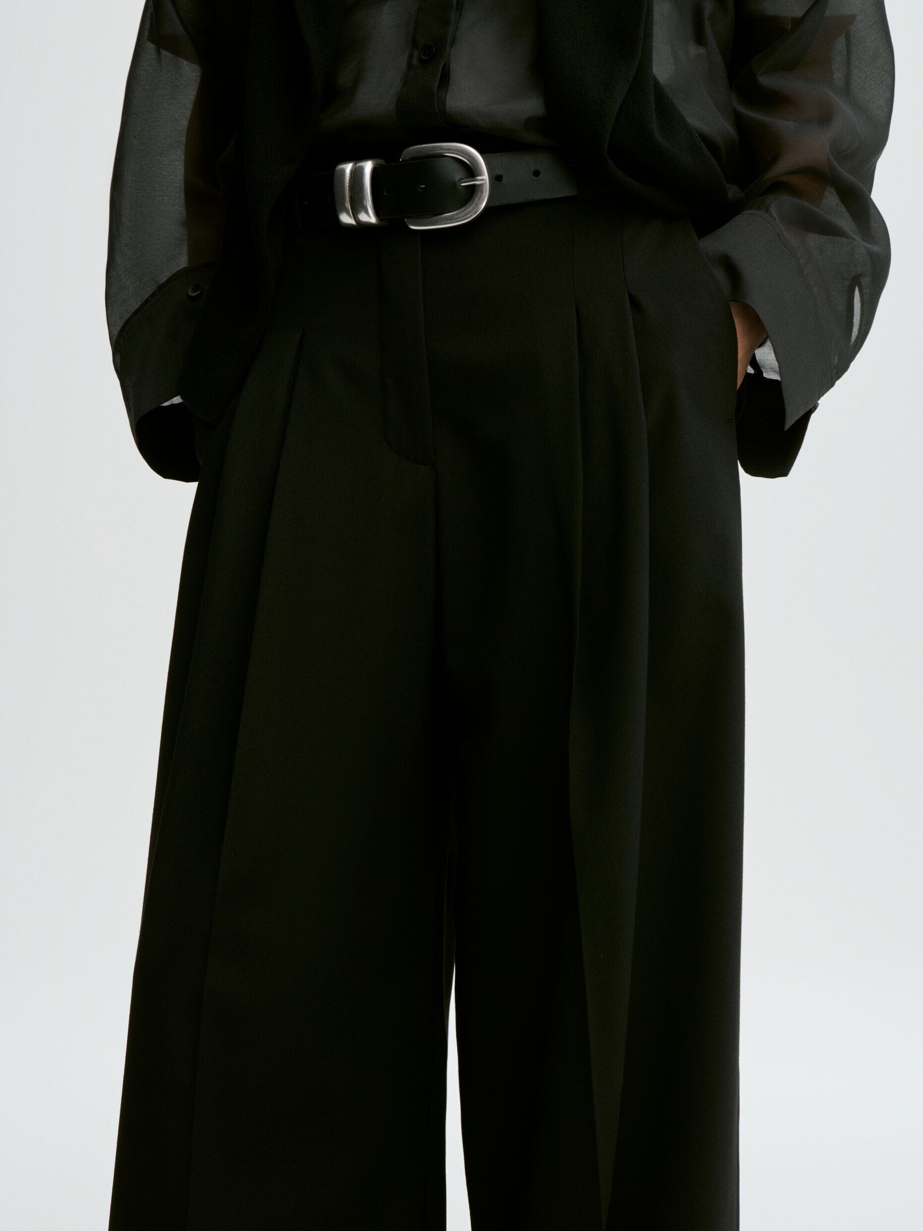 TAALIA PANTS IN BLACK PANTS BY MALENE BIRGER