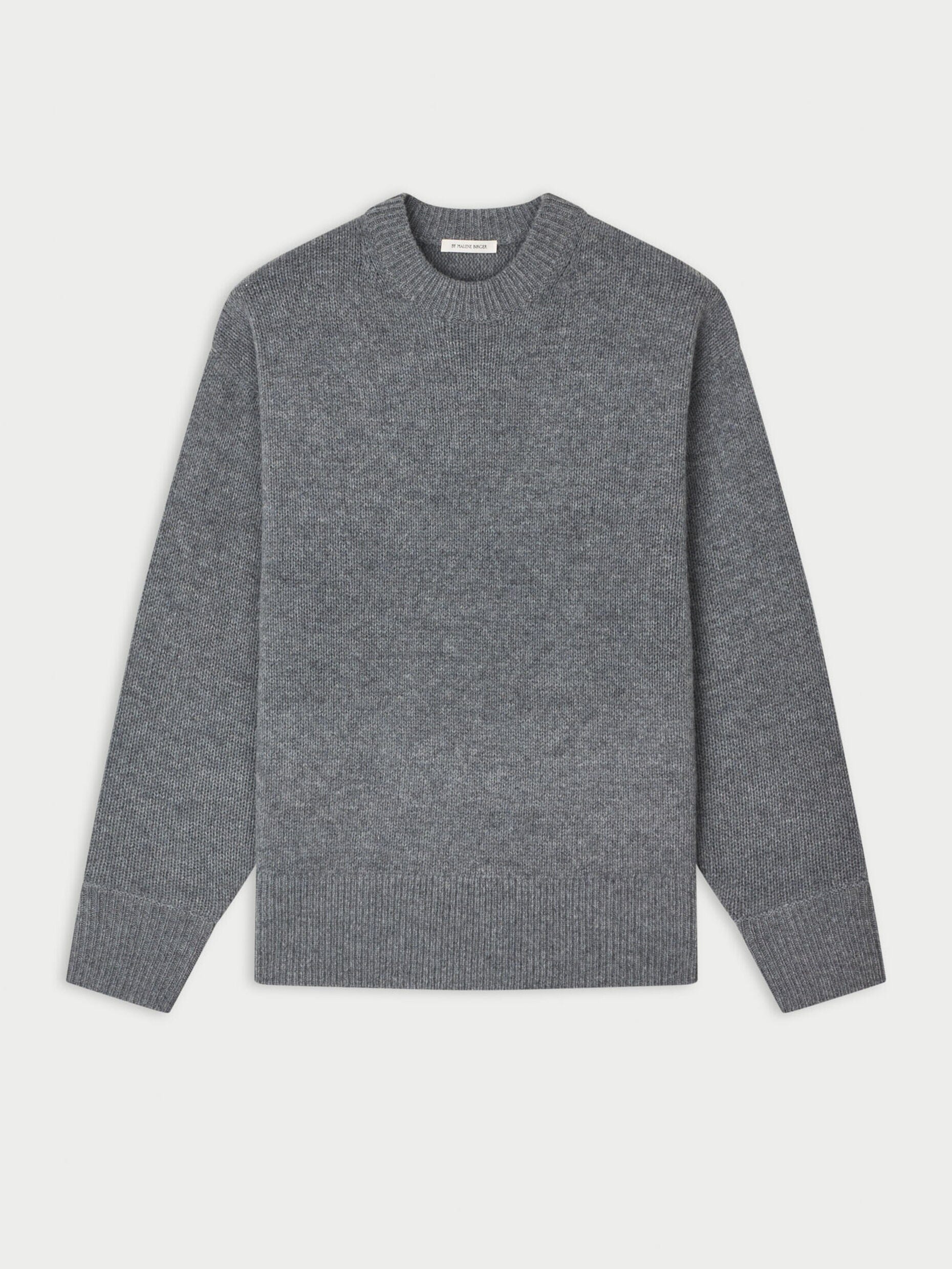 BRADLEY SWEATER IN GREY KNIT BY MALENE BIRGER