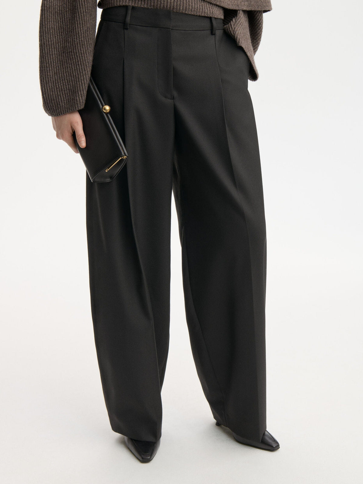 POVILANNA PANTS IN BLACK PANTS BY MALENE BIRGER