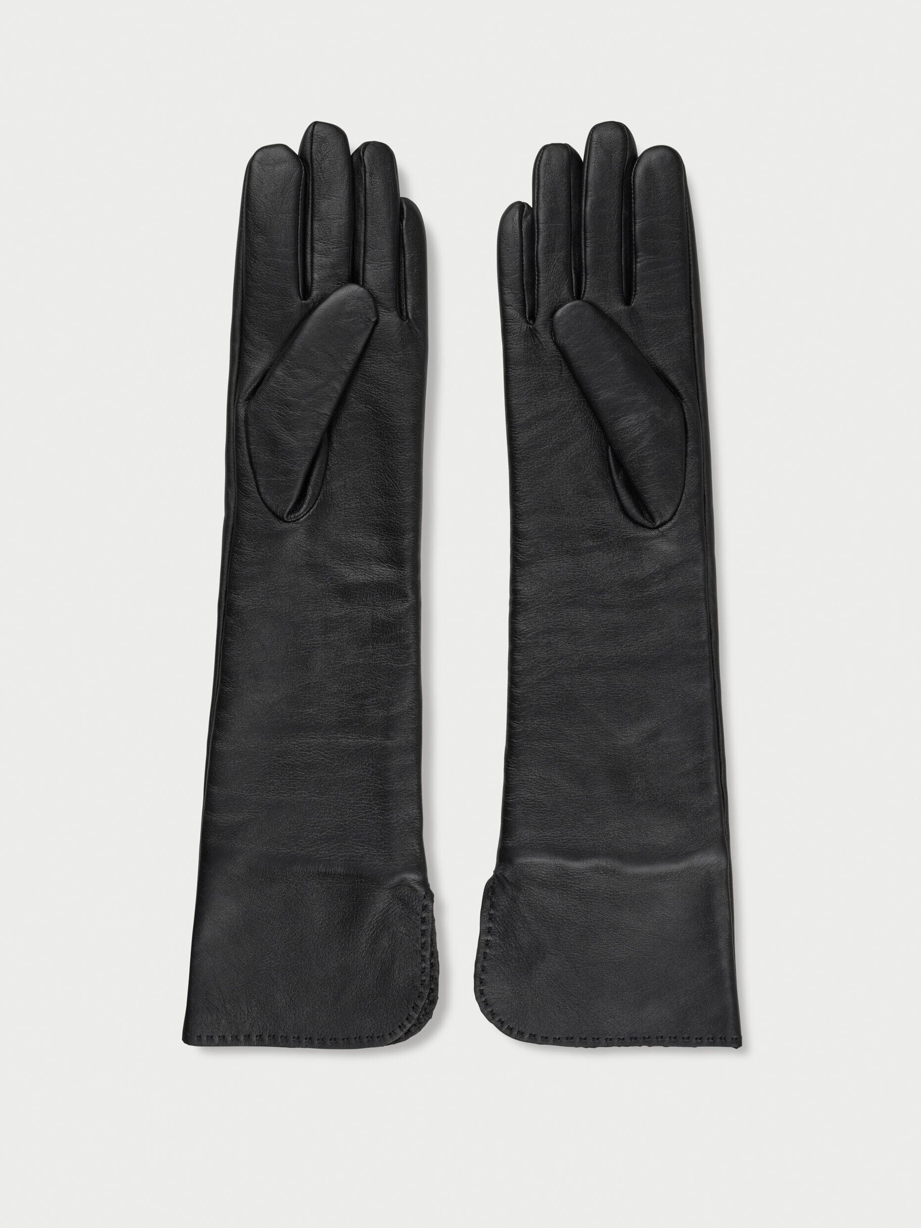 GEMILO LEATHER GLOVES IN BLACK GLOVES BY MALENE BIRGER