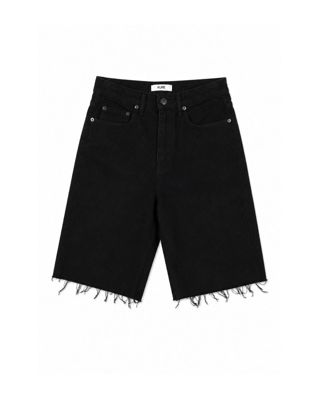 HANNAH BERMUDA JEANS IN BLACK SHORTS KURE