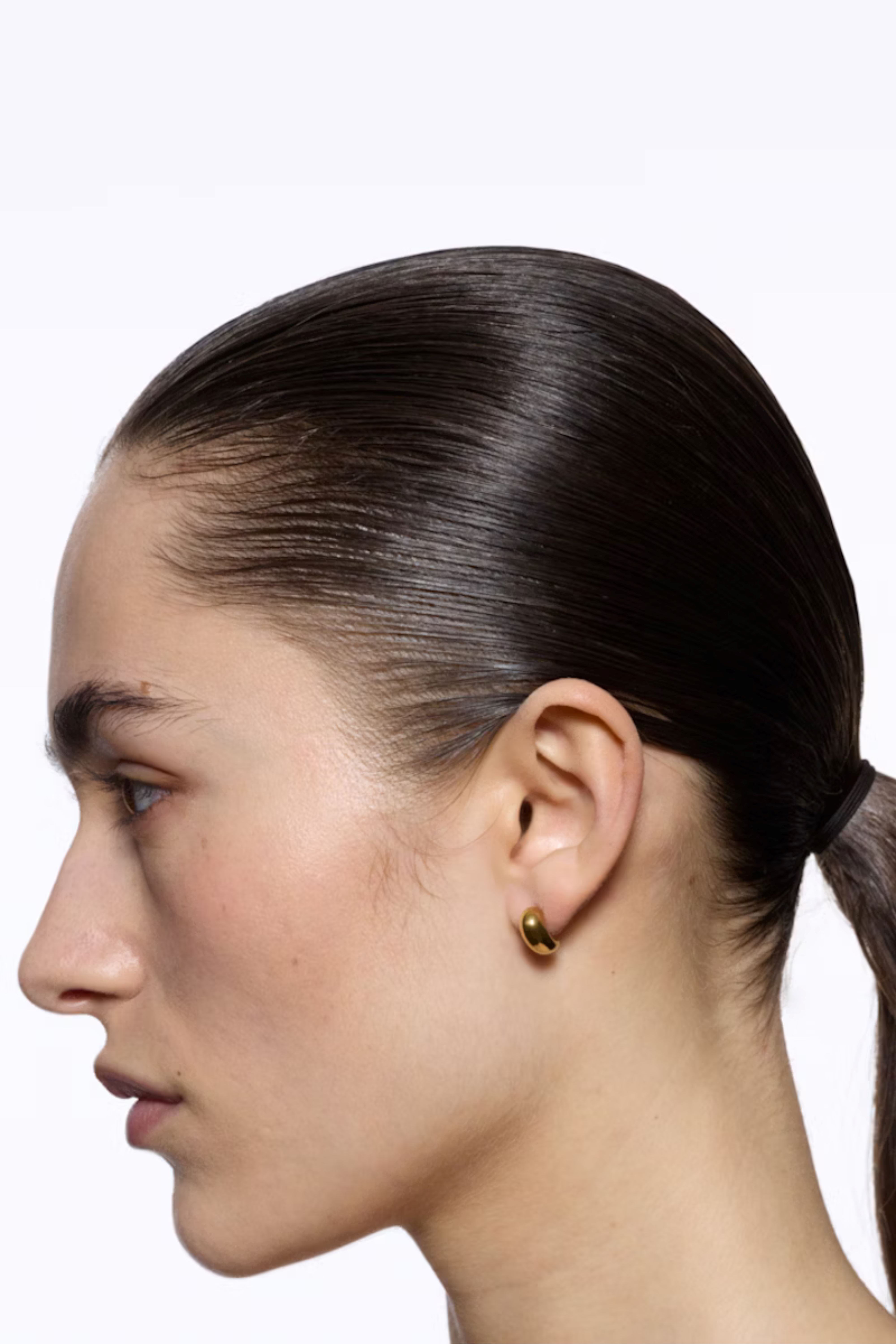SAGENE STUD PAIR GOLD JEWELRY MARIA BLACK