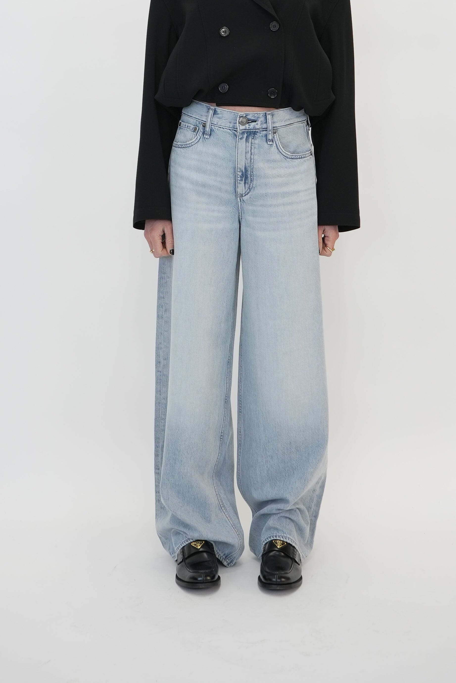 SOFIE LIGHTWEIGHT WIDE LEG JEANS JEANS RAG&BONE