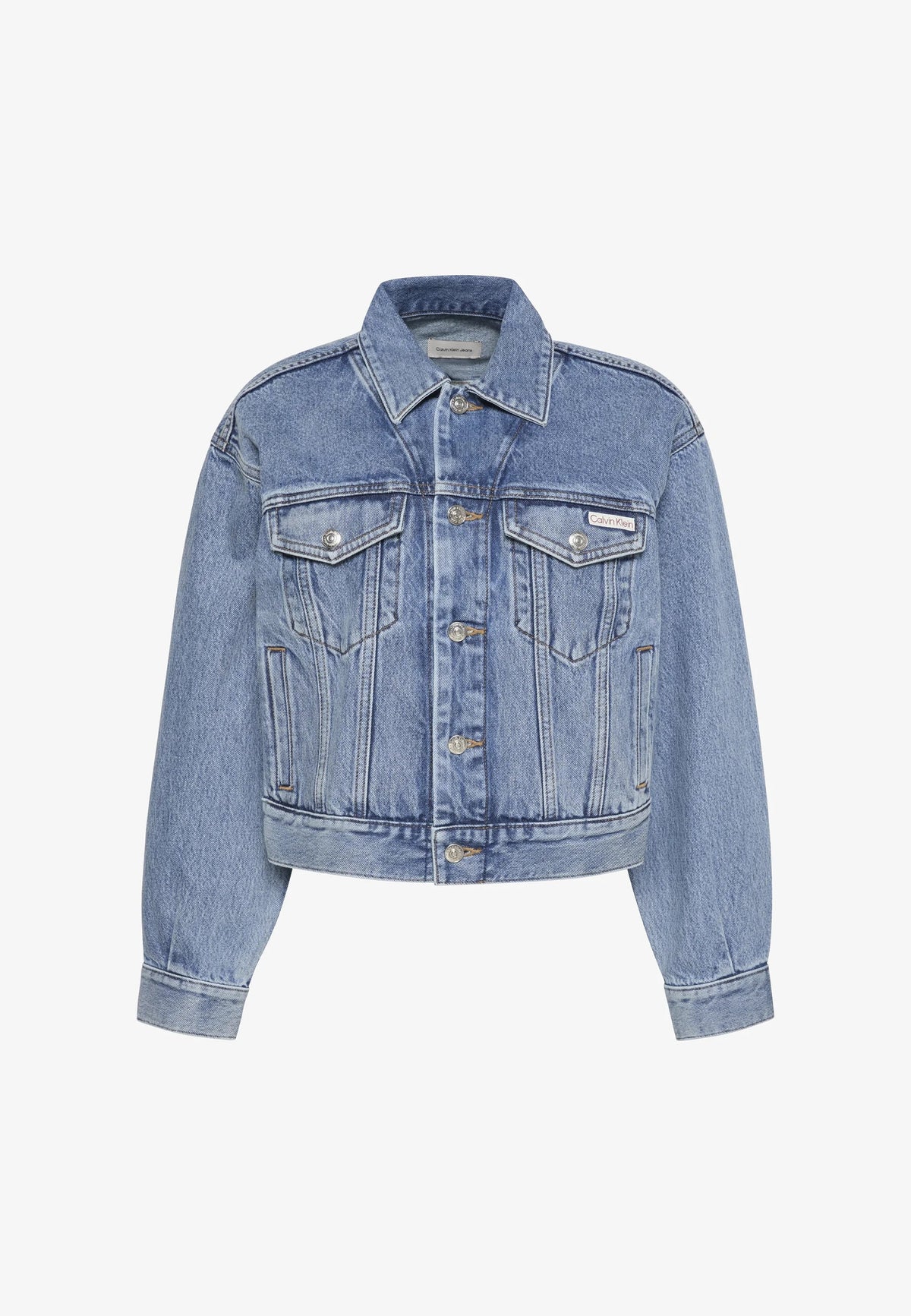 90’S DENIM JACKET IN OCEAN DRIVE JACKET CALVIN KLEIN
