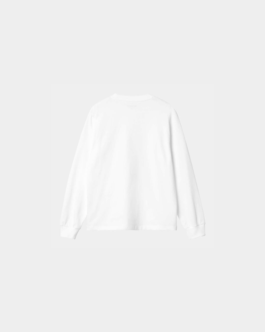 LONGSLEEVES POCKET T-SHIRT IN WHITE T-SHIRT CARHARTT