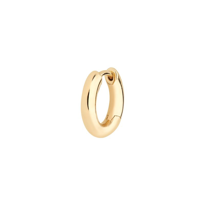 SLATE 8 HUGGIE UNIT IN GOLD EARRING MARIA BLACK