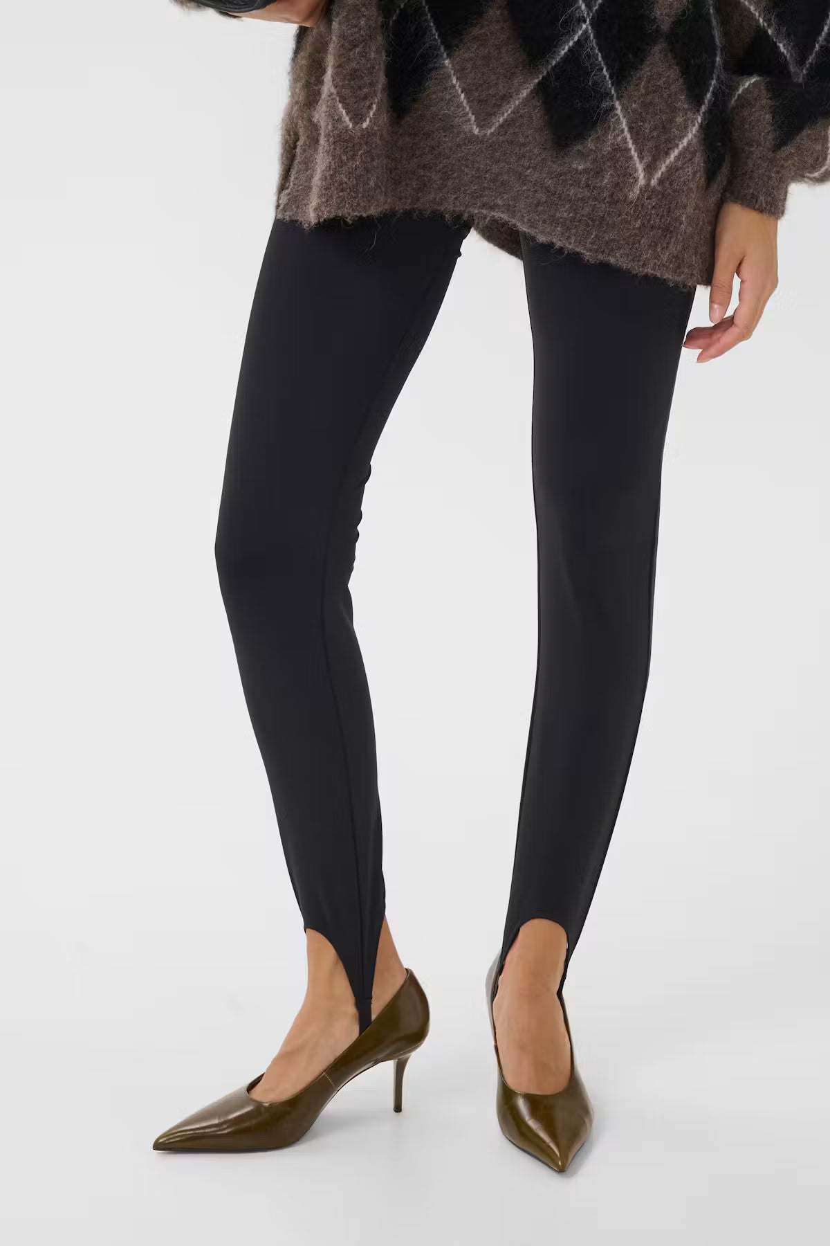 LYROSE LEGGING IN BLACK LEGGING GESTUZ