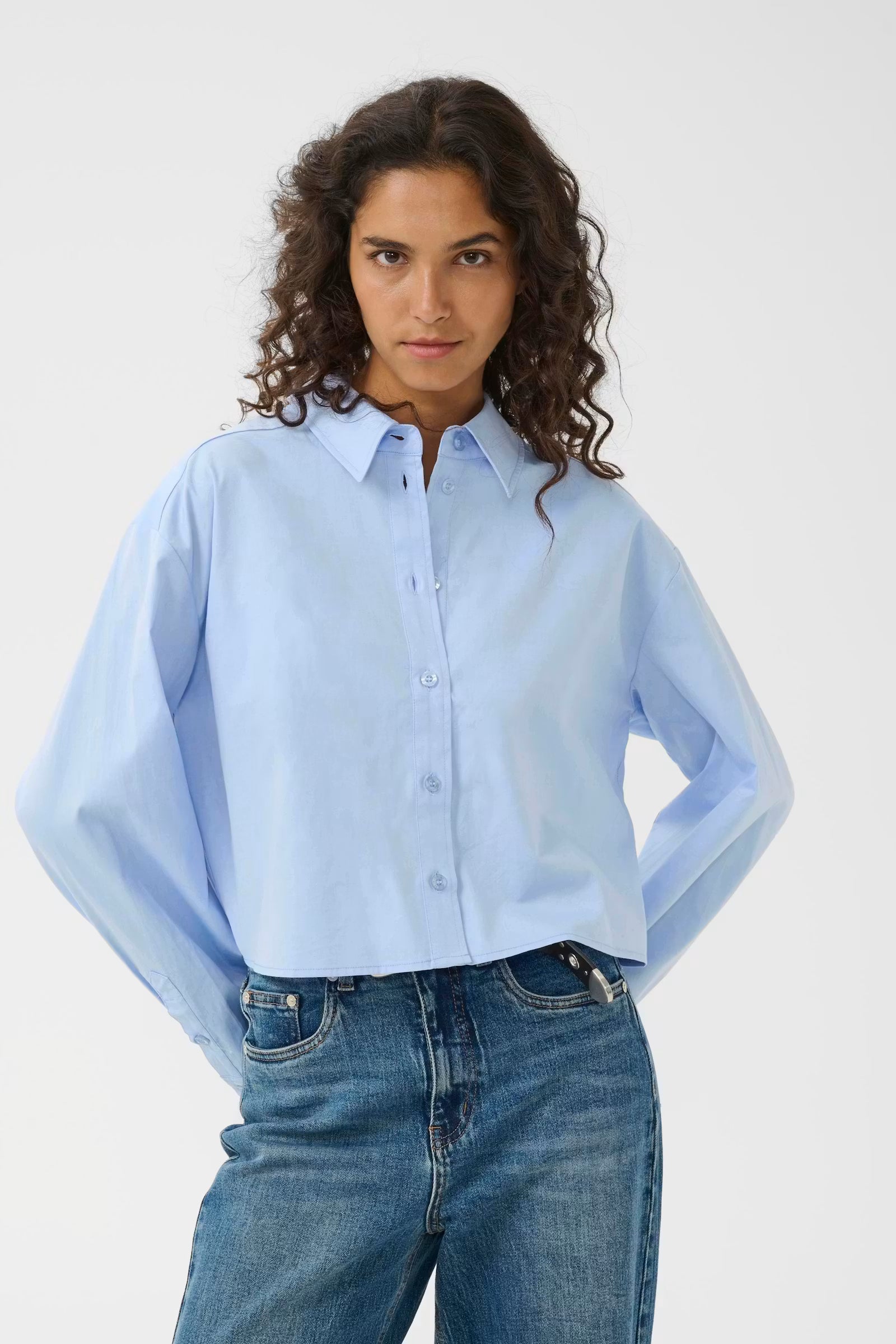 YORK SHORT SHIRT IN BLUE SHIRT GESTUZ