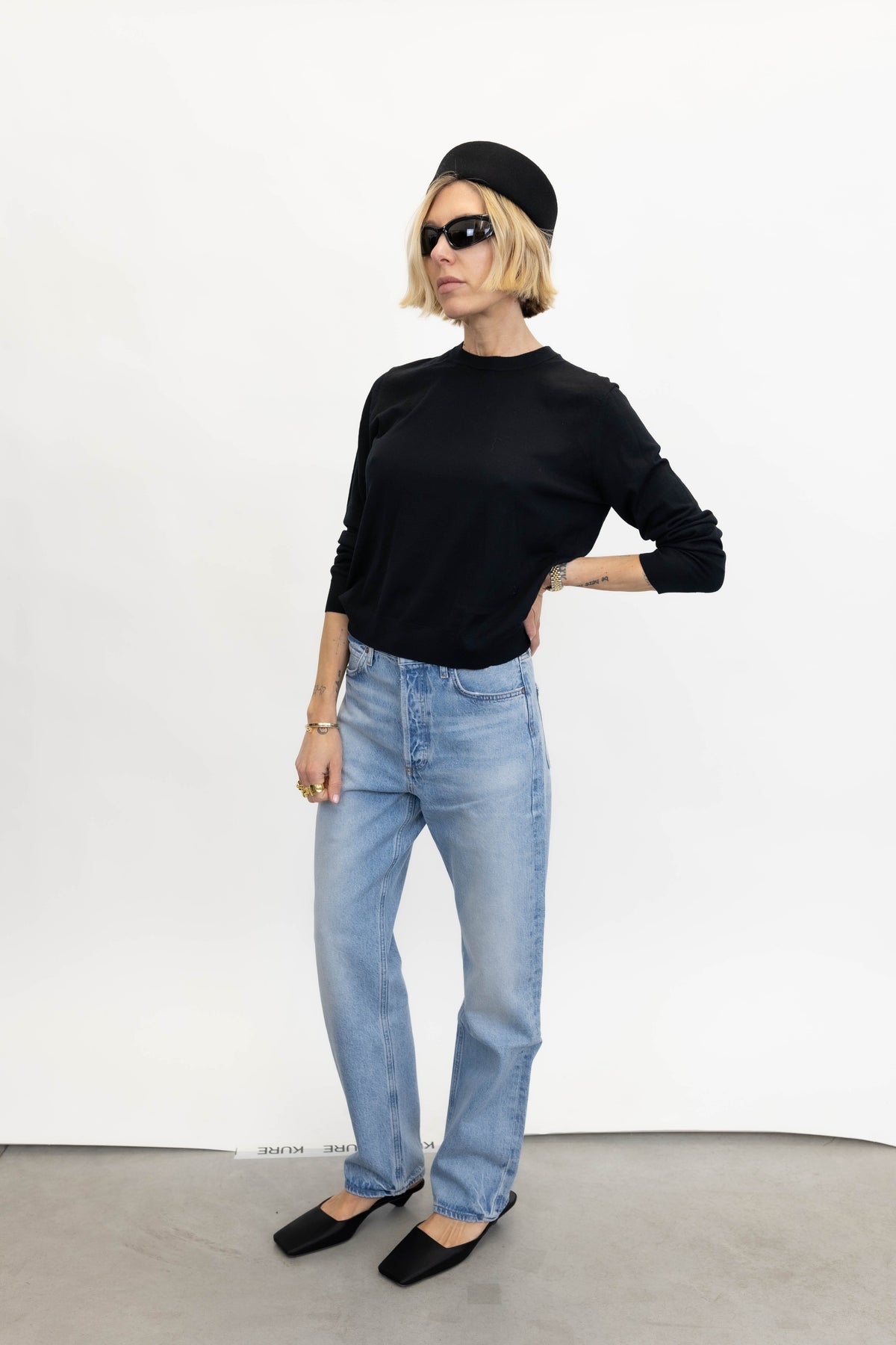 90’S JEAN WEIGHTLESS IN STREAM JEANS AGOLDE