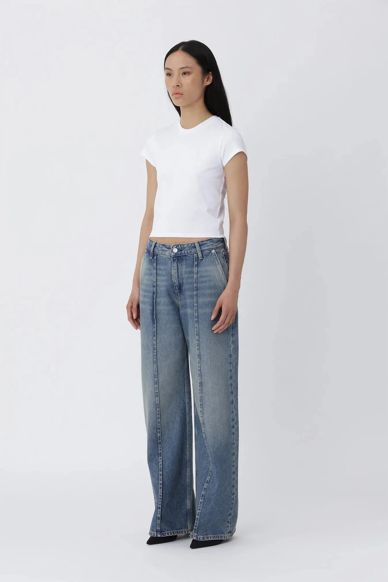 LERA T-SHIRT IN BRIGHT WHITE T-SHIRT WON HUNDRED