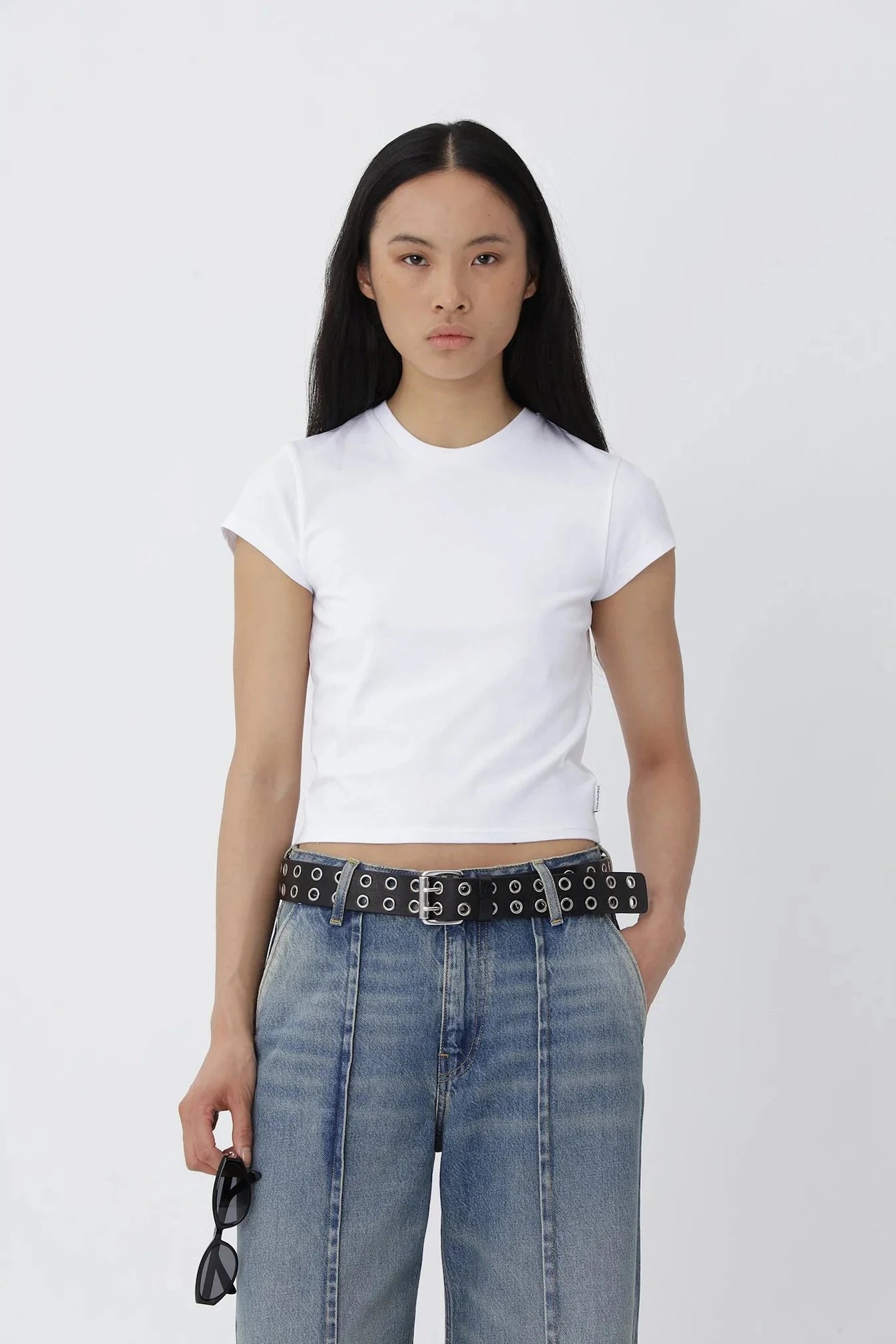 LERA T-SHIRT IN BRIGHT WHITE T-SHIRT WON HUNDRED