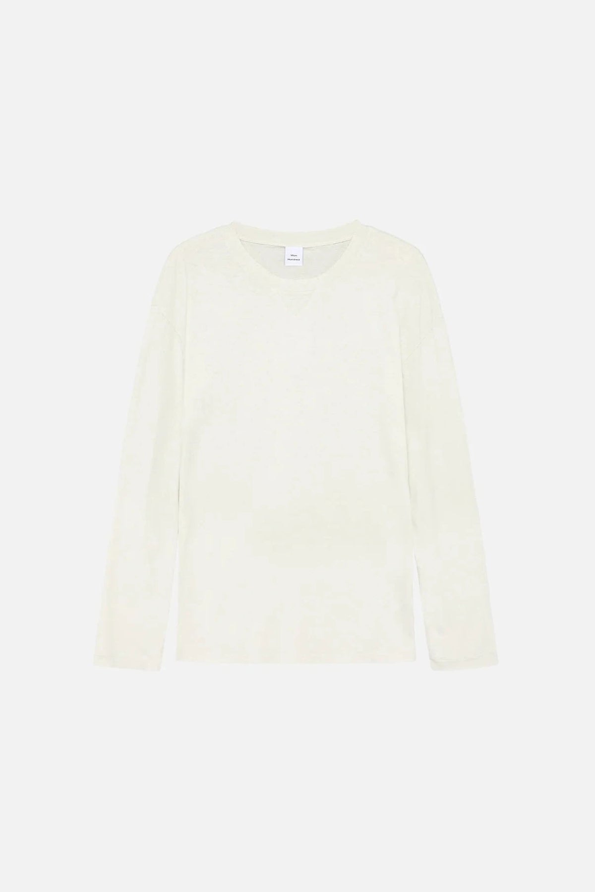 NIMA LS T-SHIRT IN WHITE T-SHIRT WON HUNDRED