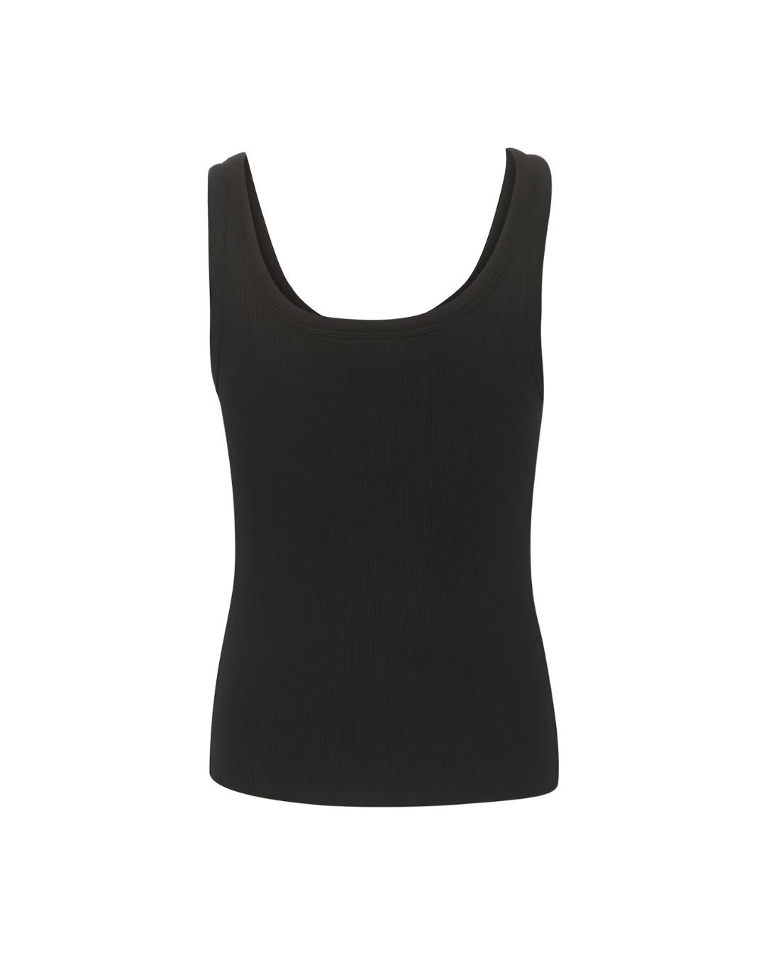 DREW LOGO TANK TOP IN BLACK TOP GESTUZ