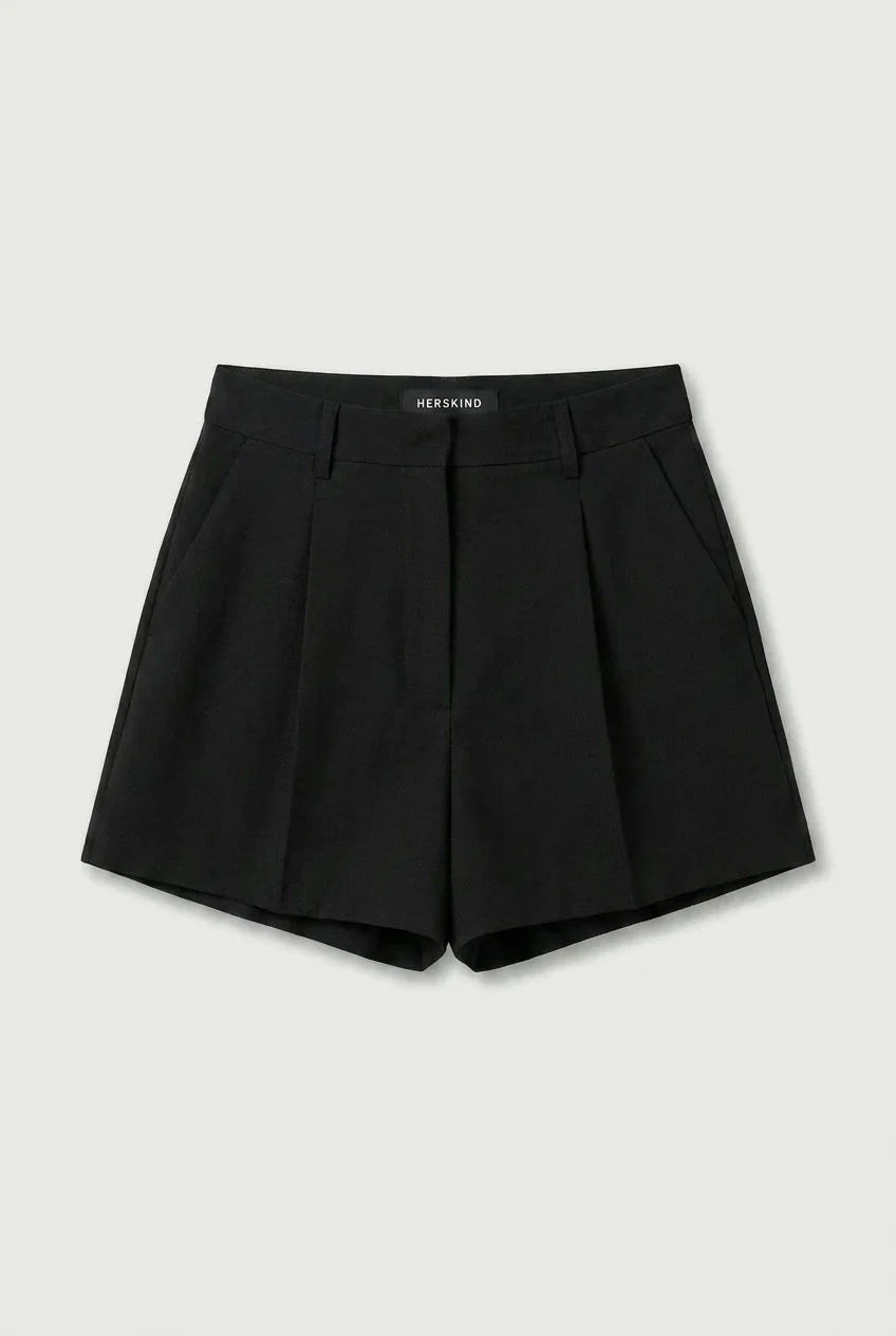RUNI SHORTS IN IRON SHORT HERSKIND