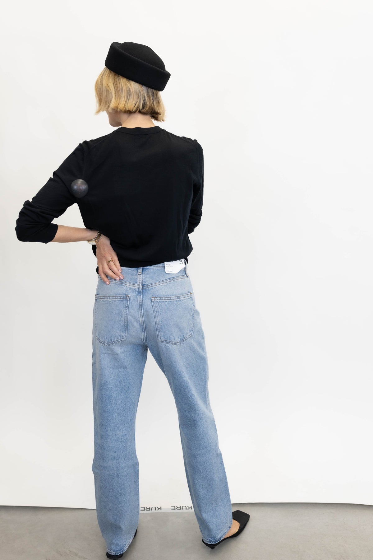 90’S JEAN WEIGHTLESS IN STREAM JEANS AGOLDE