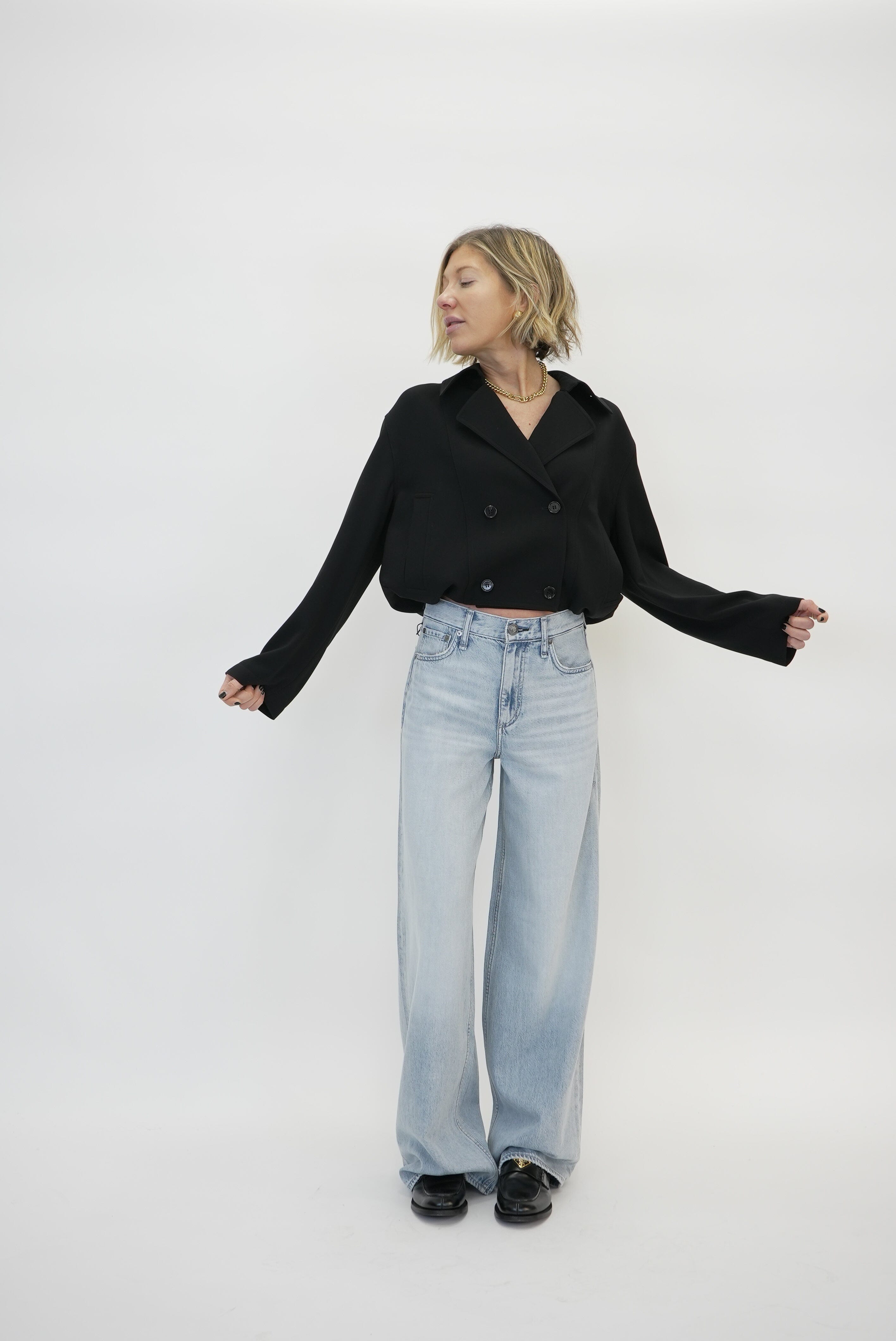 SOFIE LIGHTWEIGHT WIDE LEG JEANS JEANS RAG&BONE