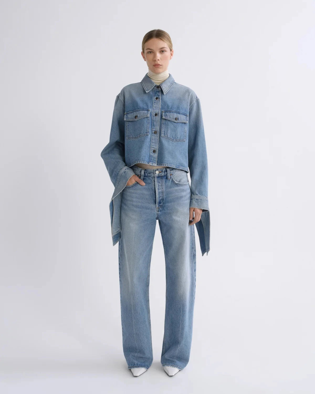 ARC LENGHT 32 JEANS IN BRINK JEANS AGOLDE