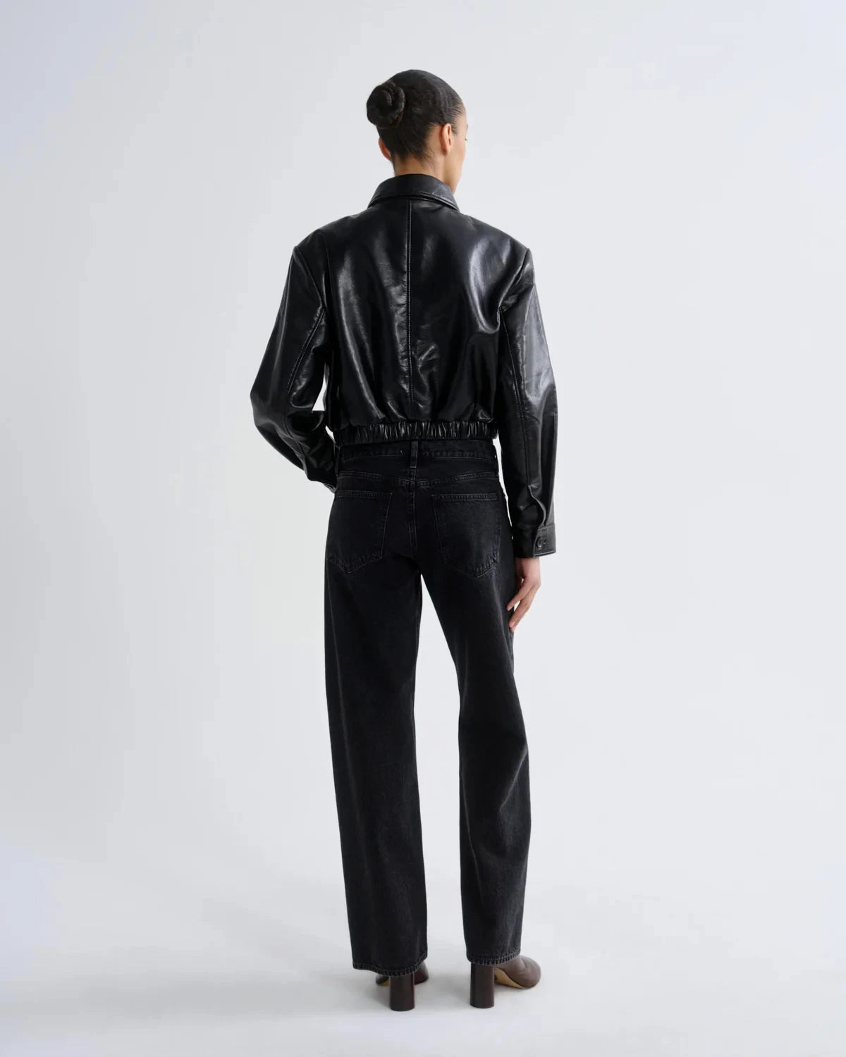 NAHLA CROP JACKET IN DETOX JACKET AGOLDE
