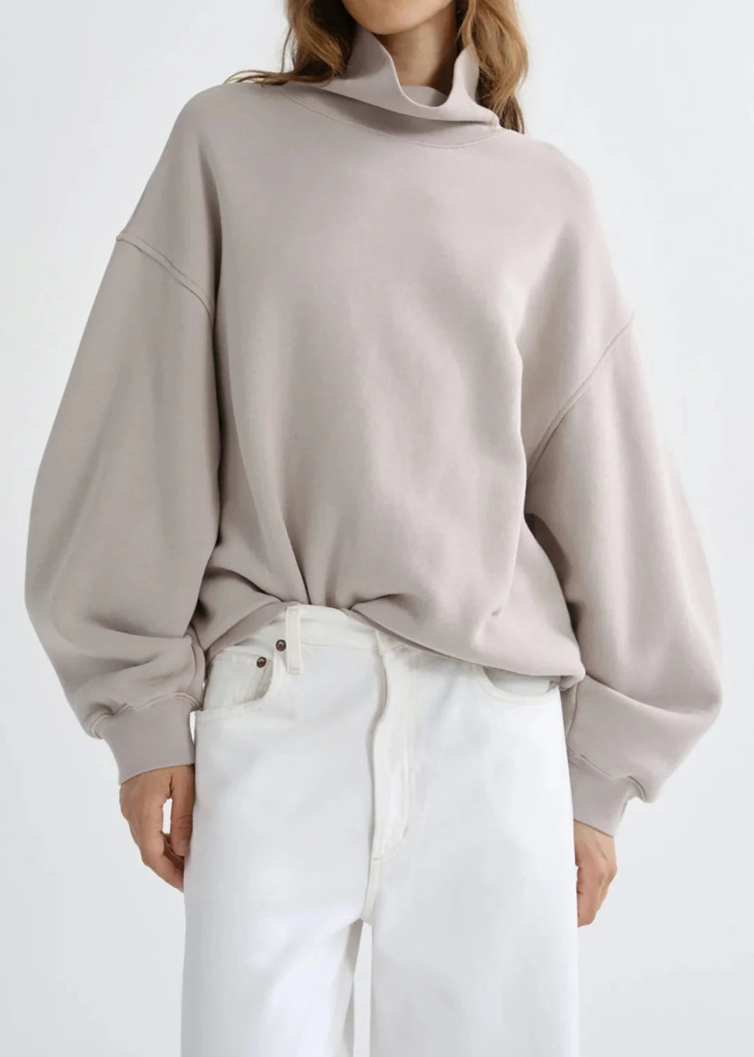 JENNING SWEATSHIRT IN QUARTZ SWEATSHIRT AGOLDE