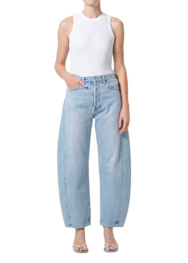 LUNA HIGH RISE TAPER IN ADDITION JEANS AGOLDE