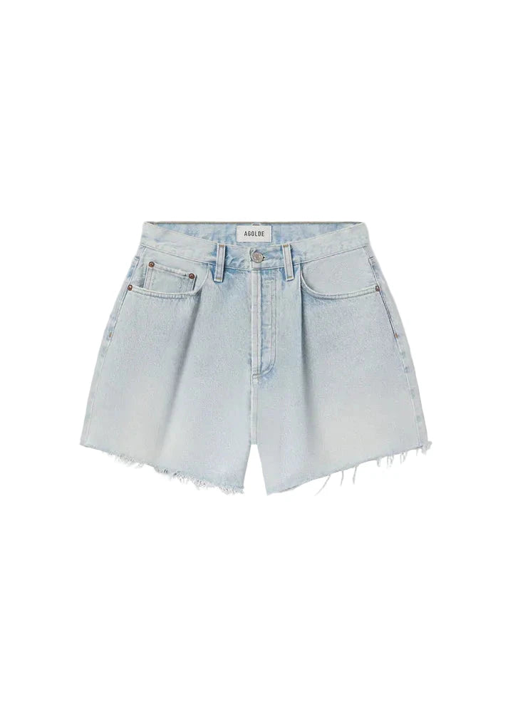 RHODA PLEATED A-LINE SHORT IN DETACH SHORT AGOLDE