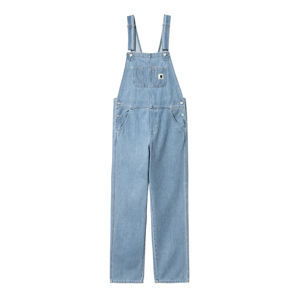 BIB OVERALL IN BLUE STONE WASHED OVERALL CARHARTT