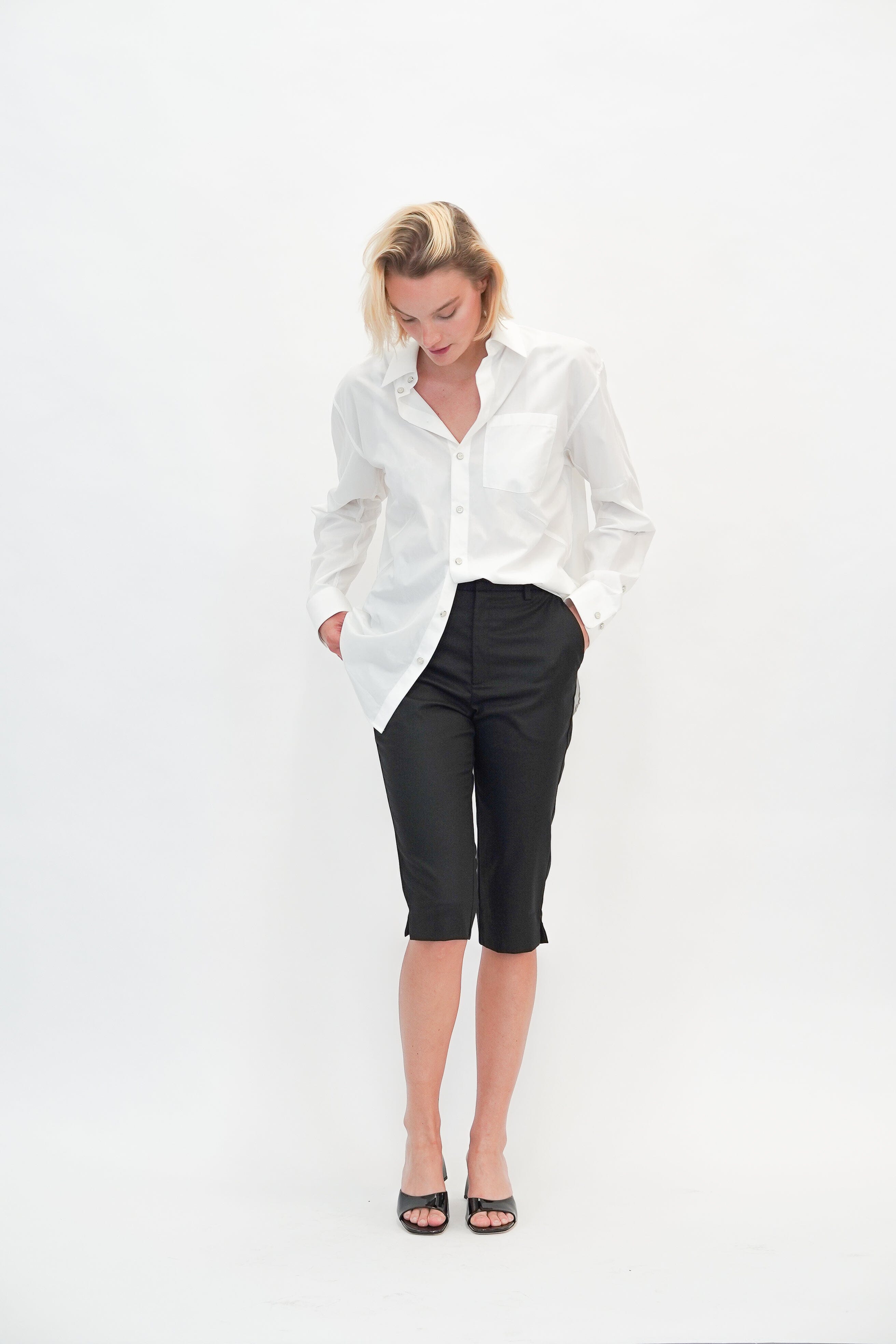 APEX OV SHIRT SOFT POPLIN SHIRT HELMUT LANG