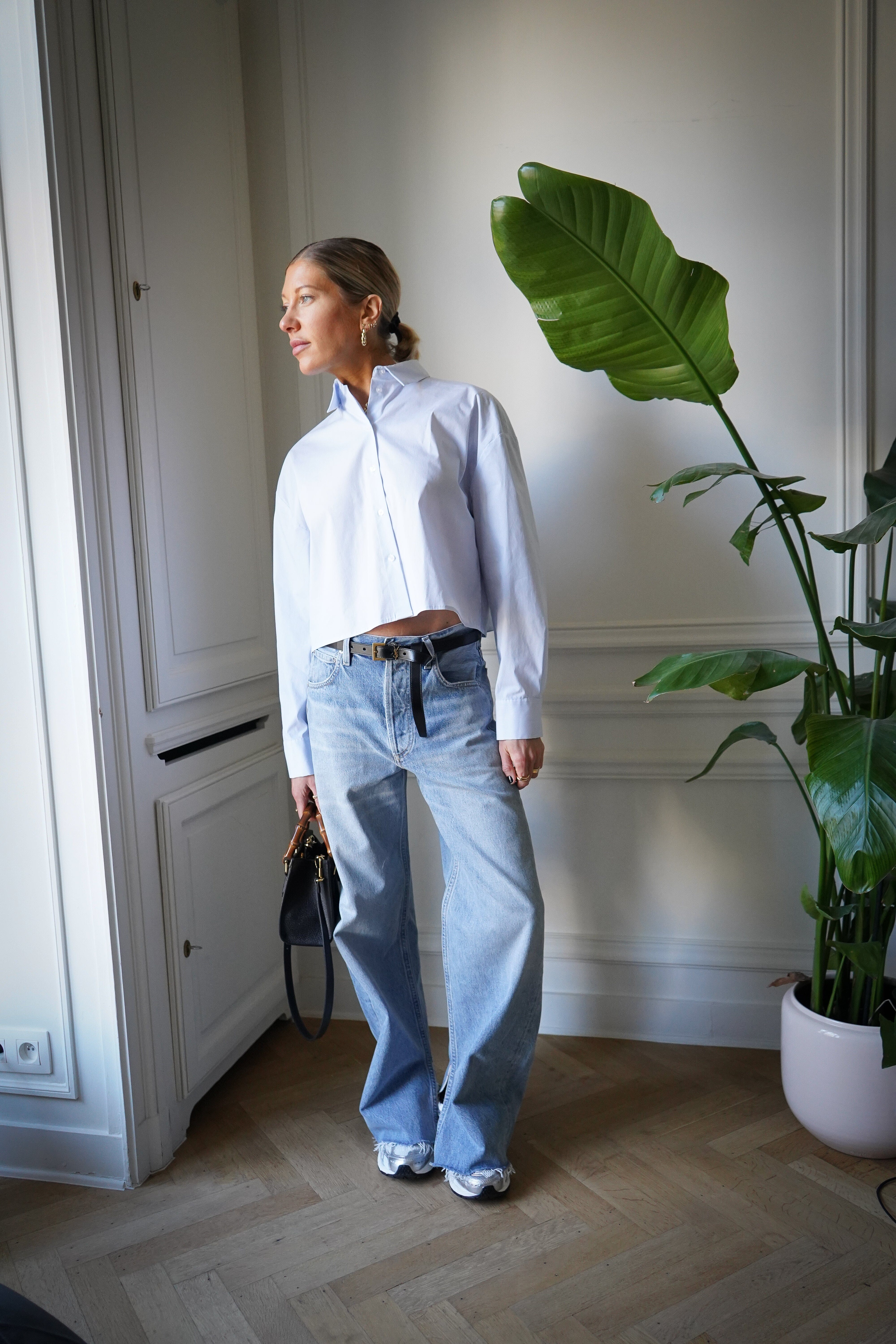 AYLA SPILT HEM DENIM JEANS CITIZENS OF HUMANITY