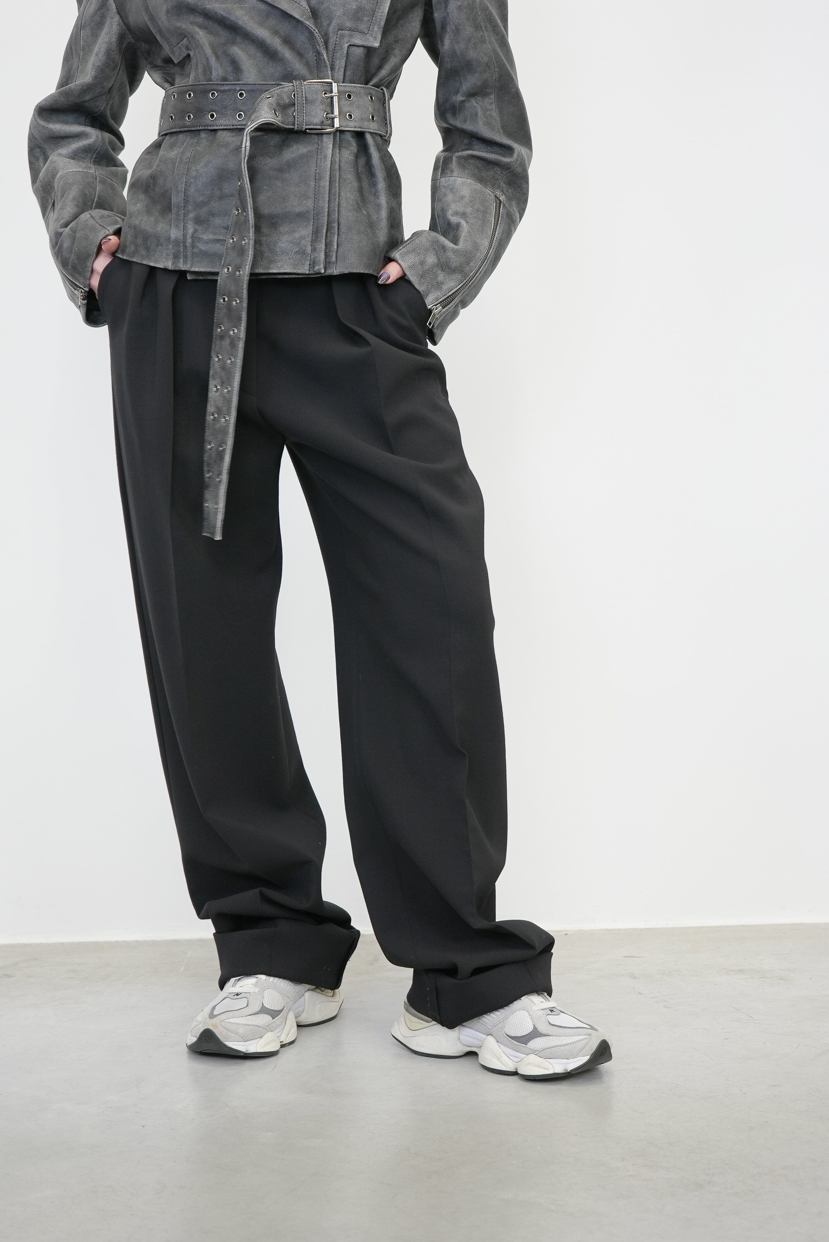 TIBET WIDE FIT TAILORED PANTS PANTS MAX MARA