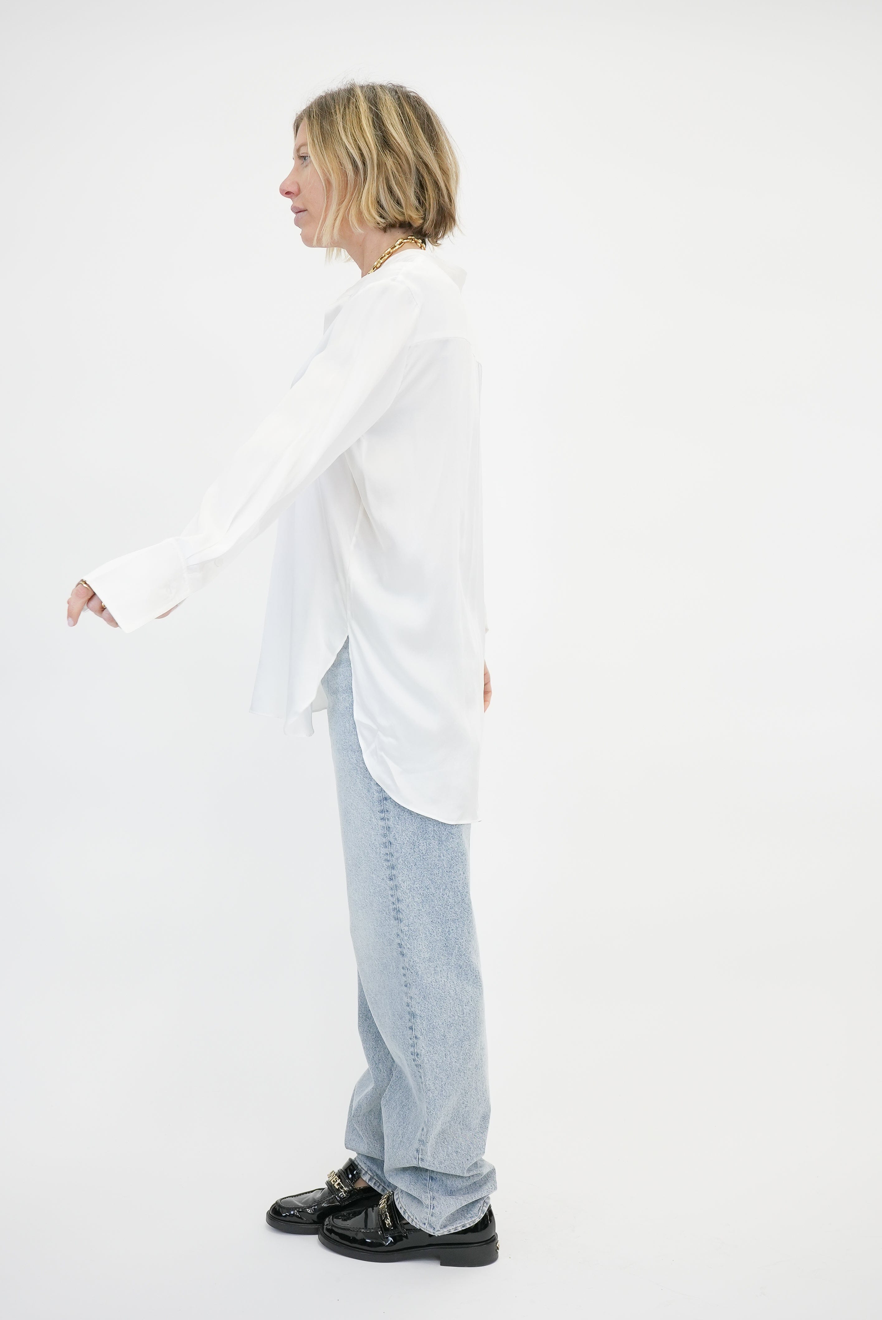 THE PERFECT SILK SHIRT SHIRT KURE