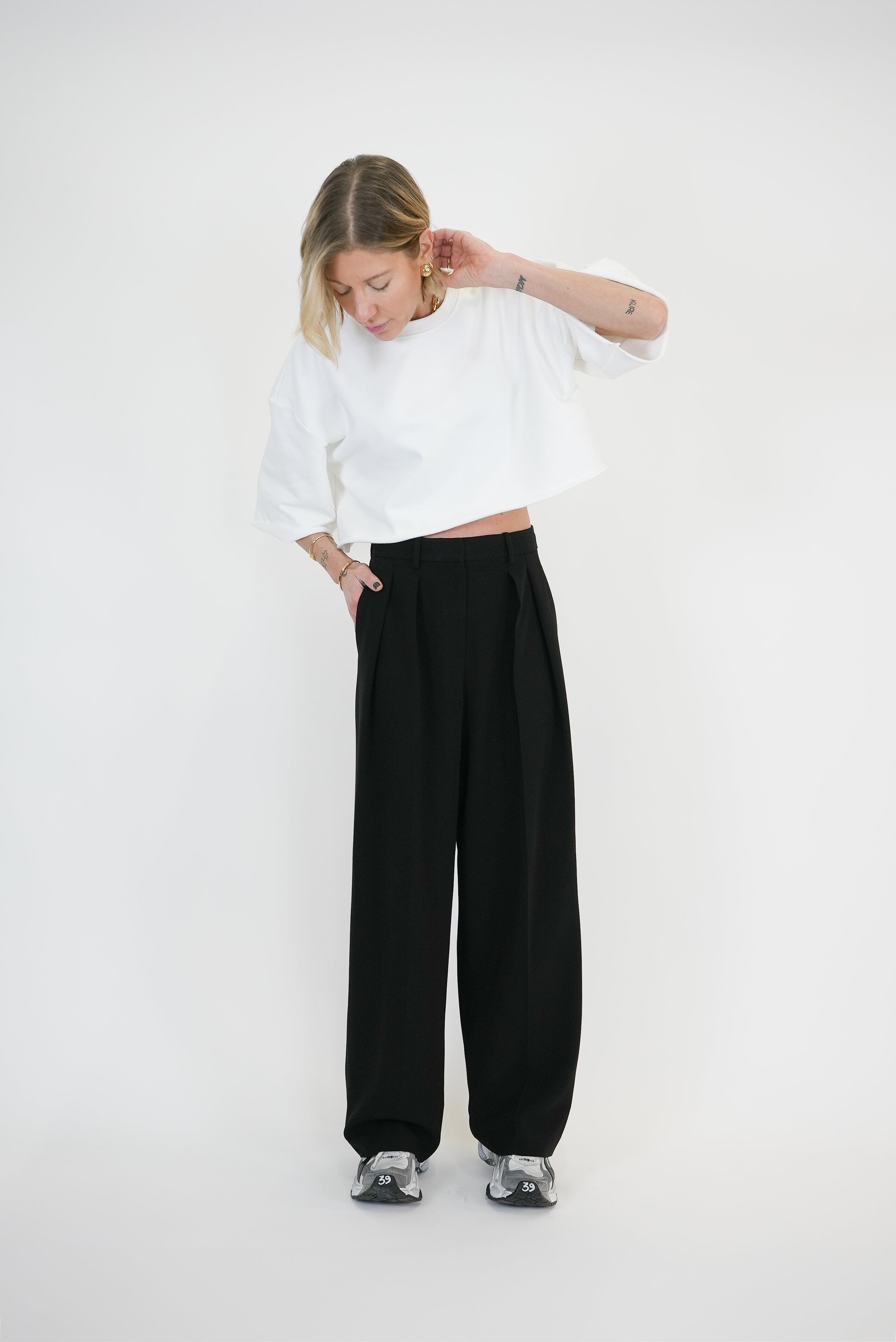 SEMI SWEAT IN IVORY T-SHIRT KURE