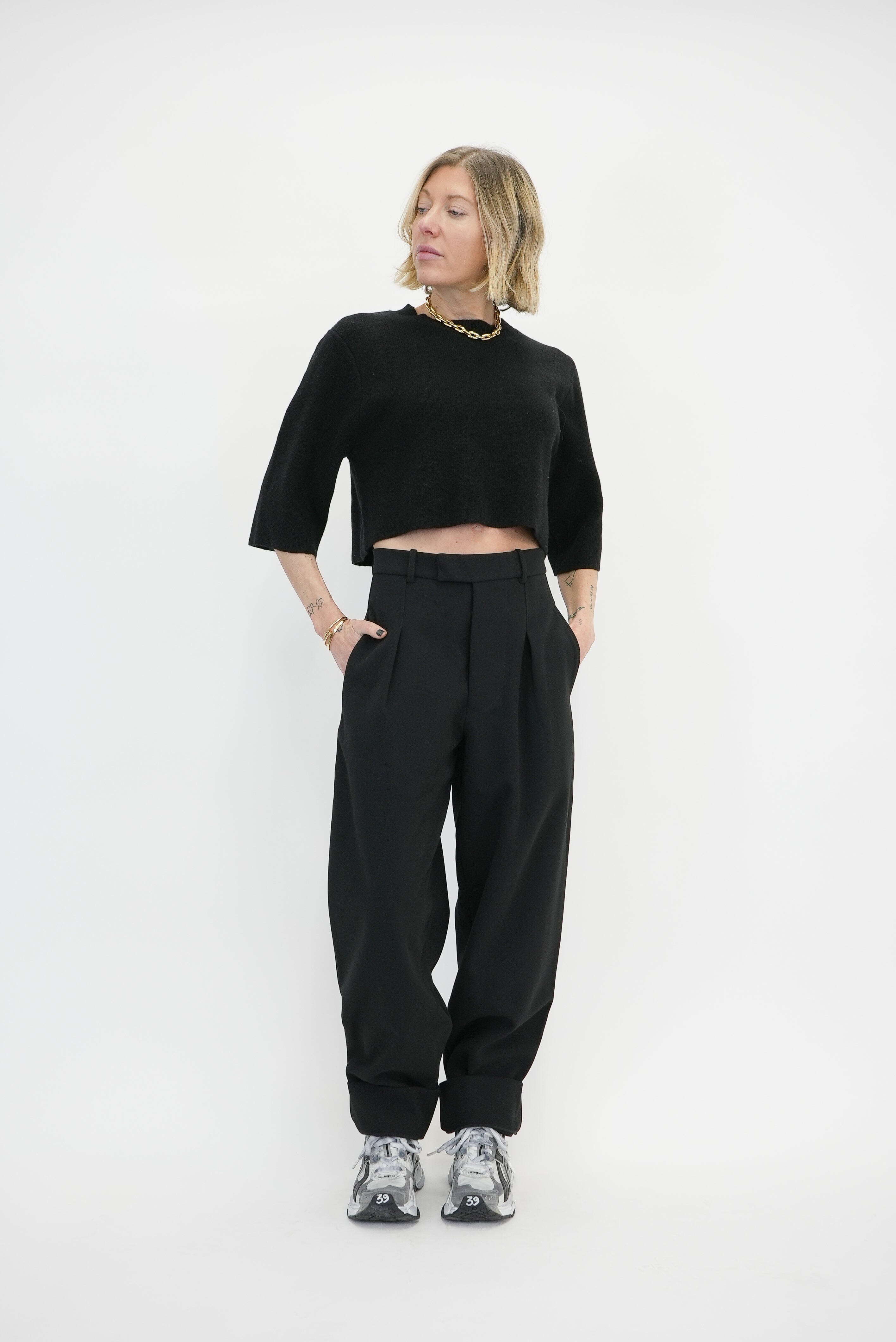 KOURT KNIT WOOL-CASHMERE KNIT KURE