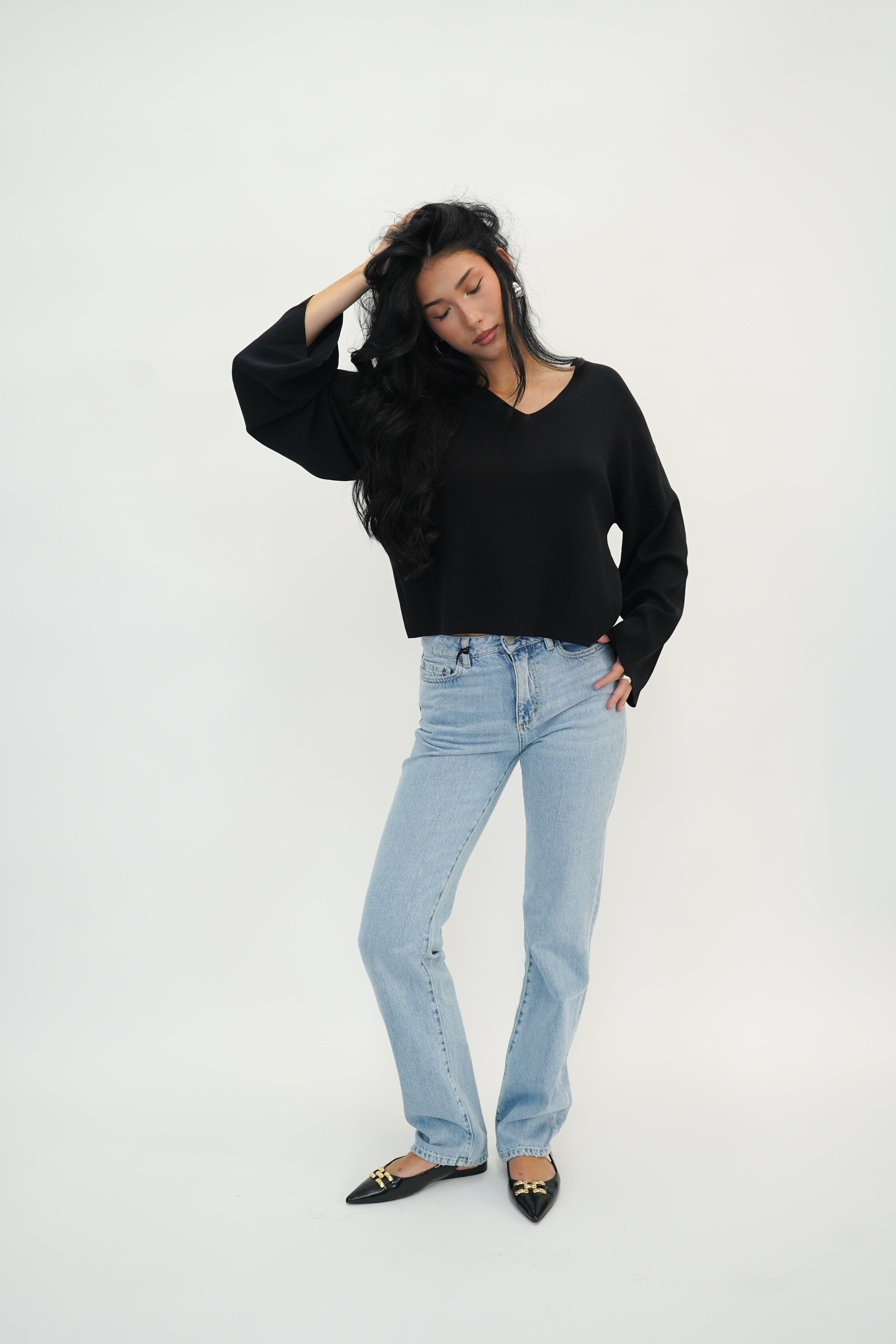 WEST SWEATER KNIT ONE & OTHER