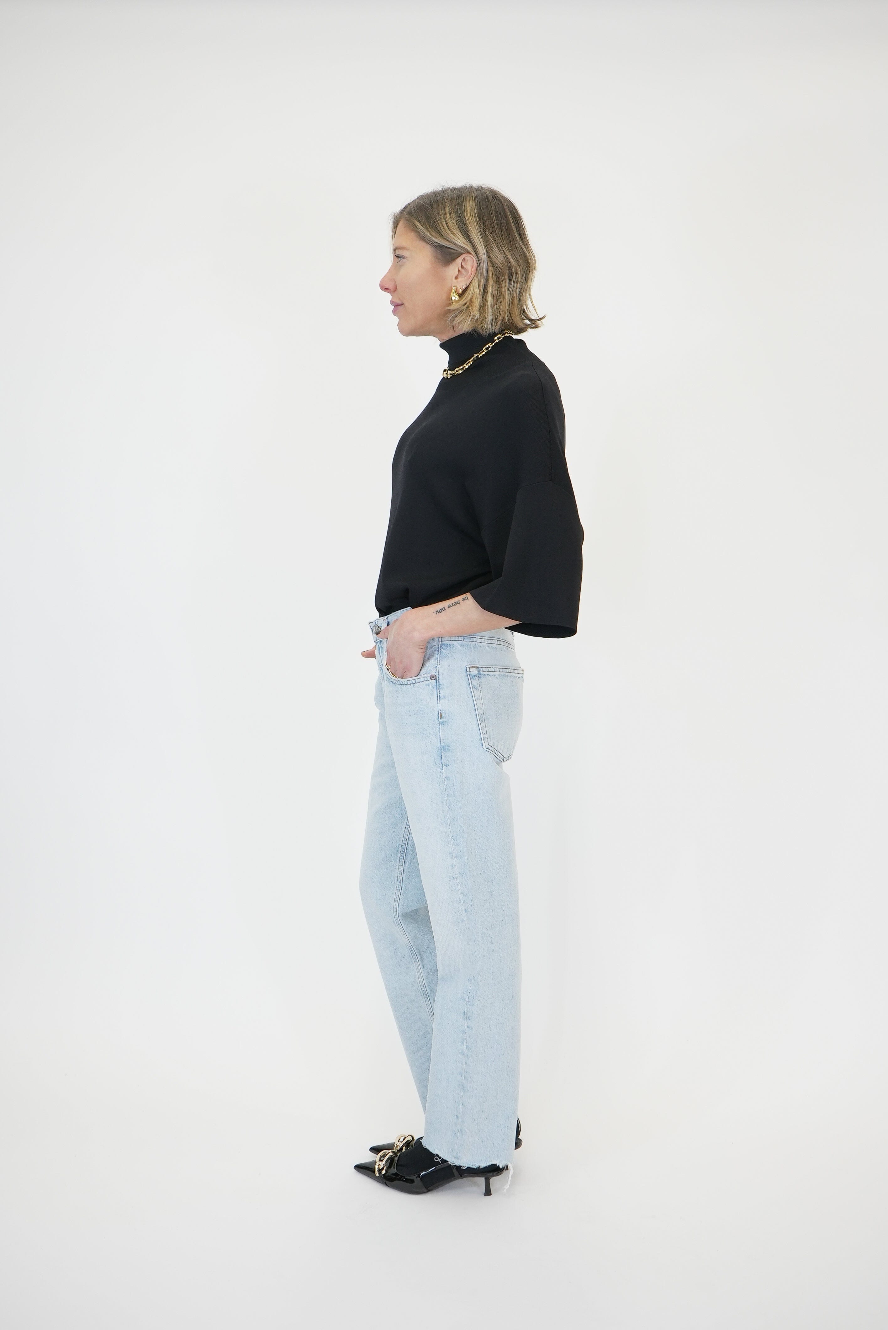 VALEN JEANS IN DUAL JEANS AGOLDE