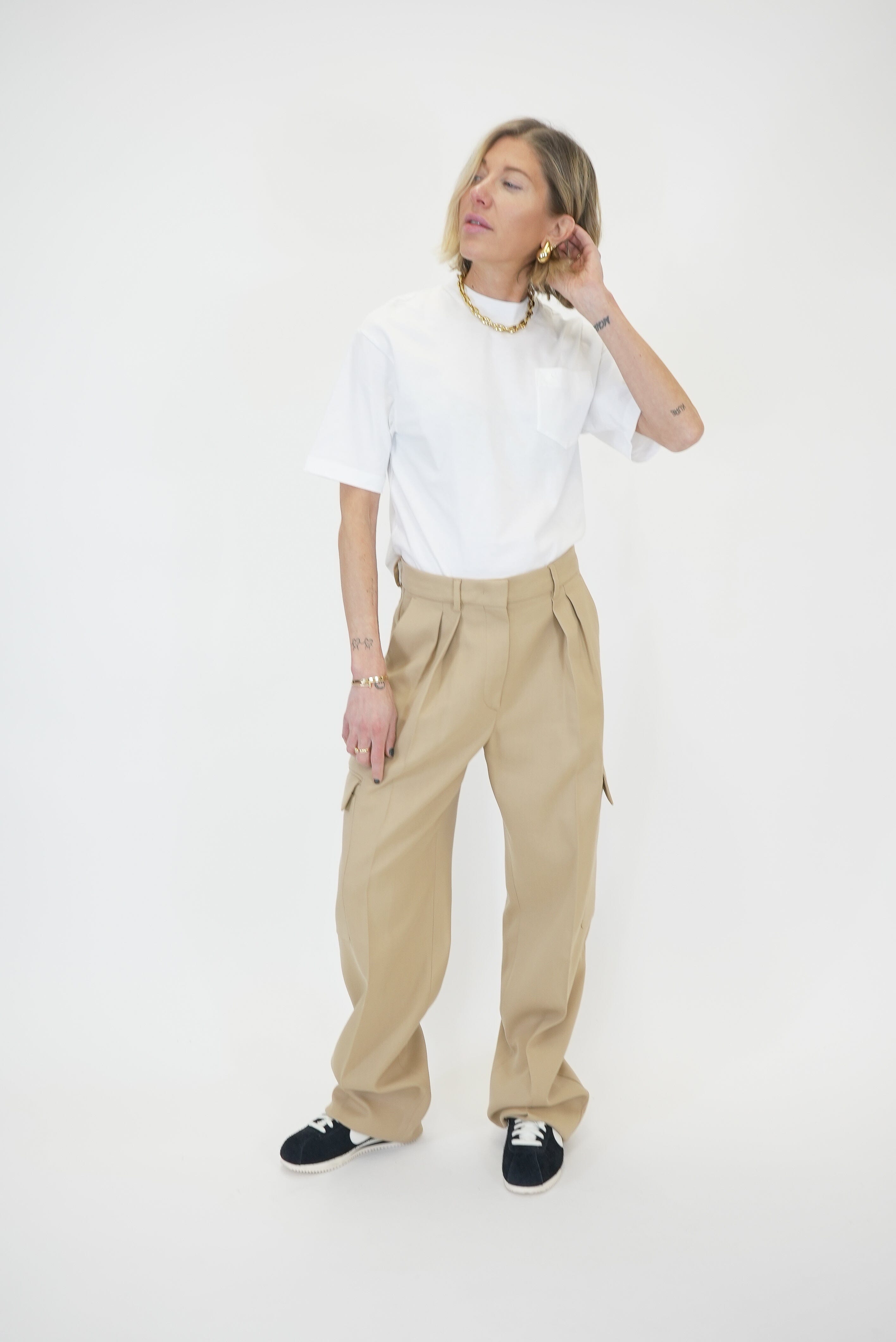 COLBURN T-SHIRT IN WHITE T-SHIRT CARHARTT