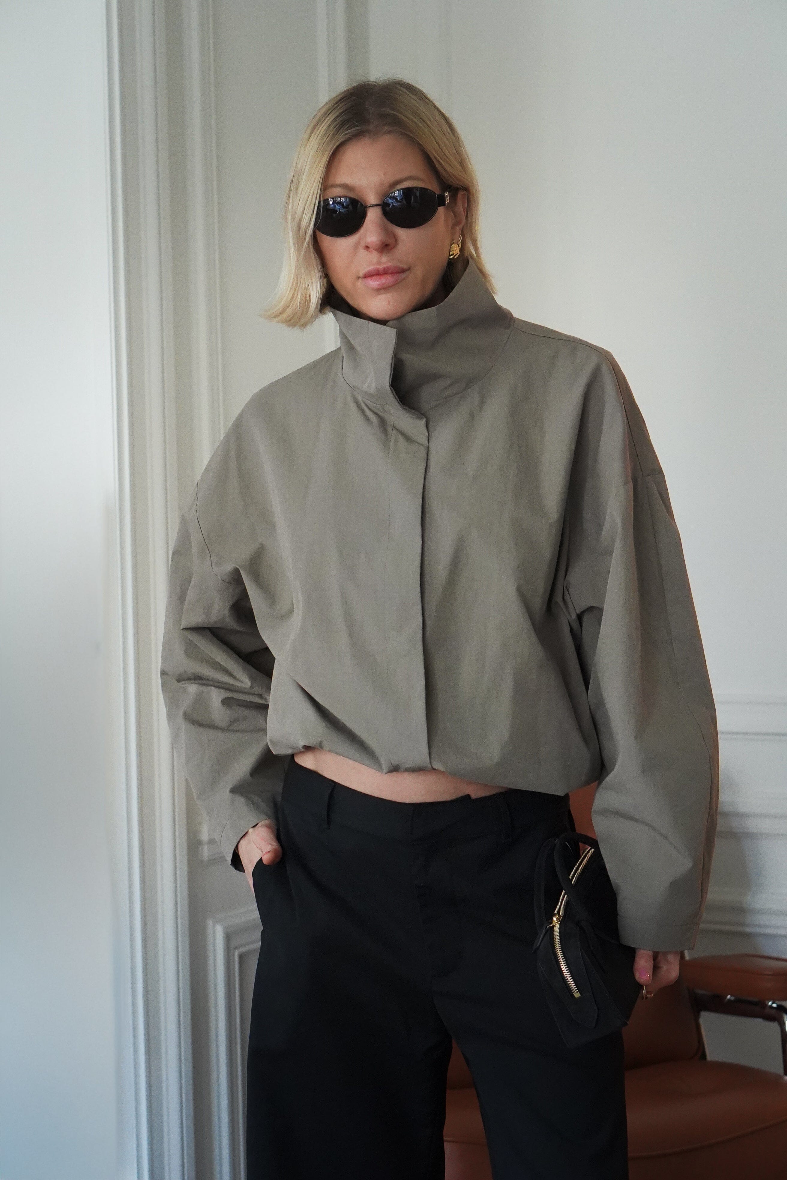 SAROU JACKET IN MUD JACKET STYLEIN