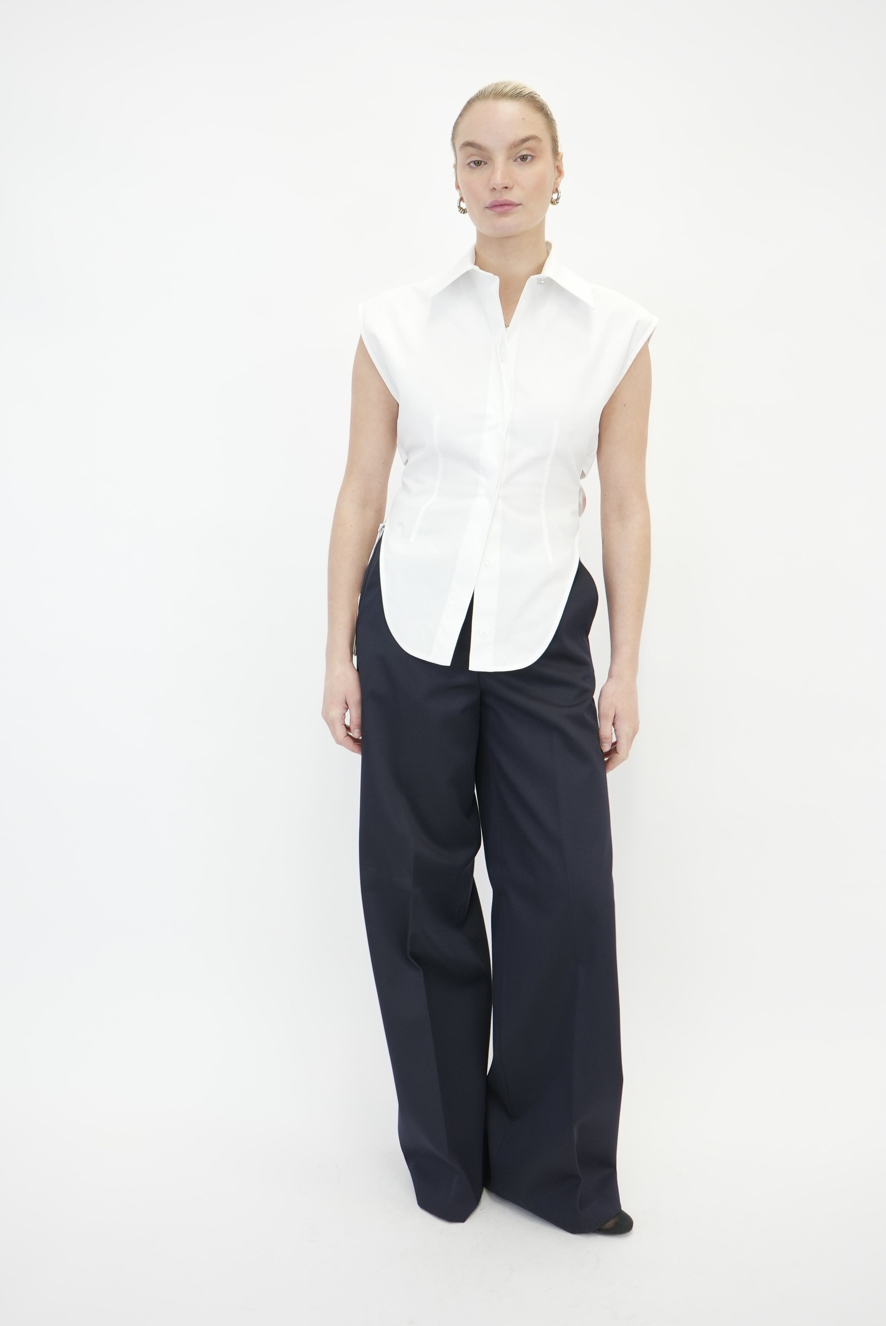 SABATO SHIRT IN WHITE SHIRT MAXMARA