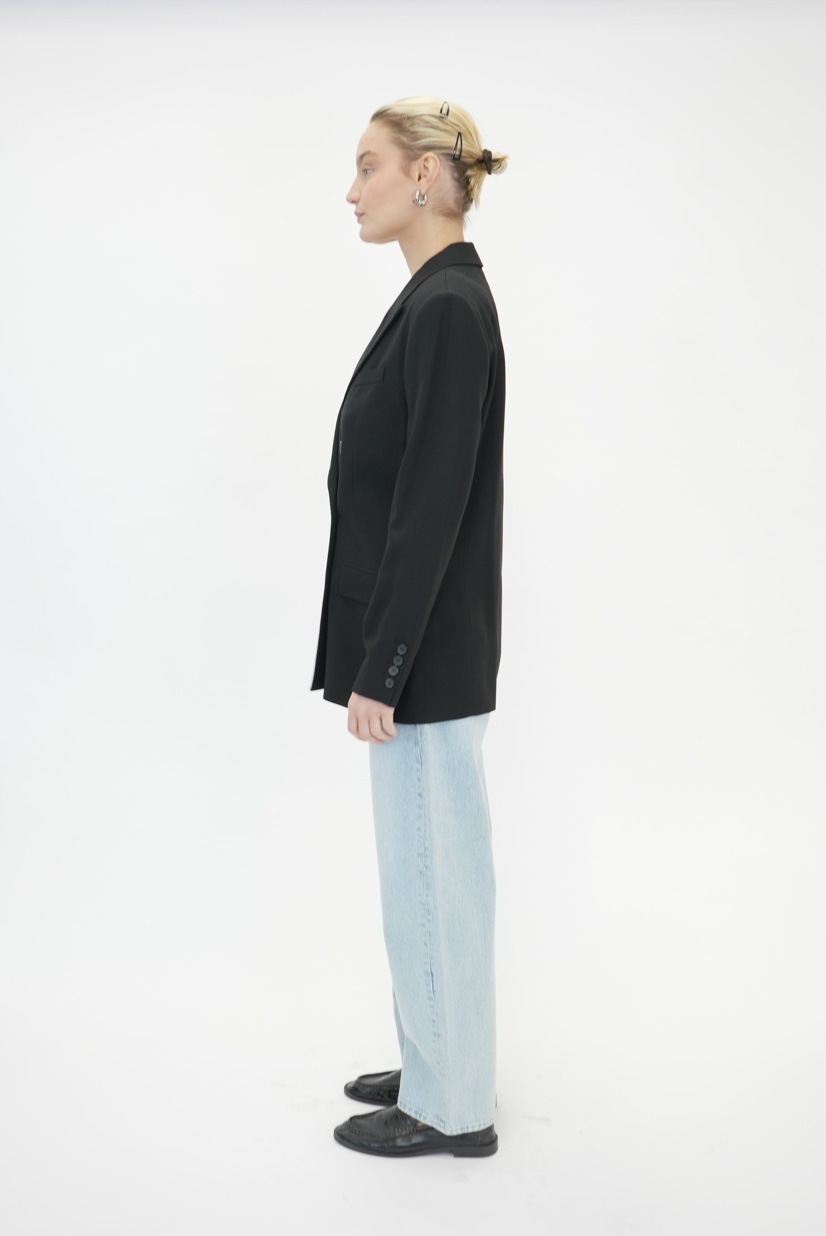 LONG BARREL JEANS IN CALM WATERS JEANS FRAME