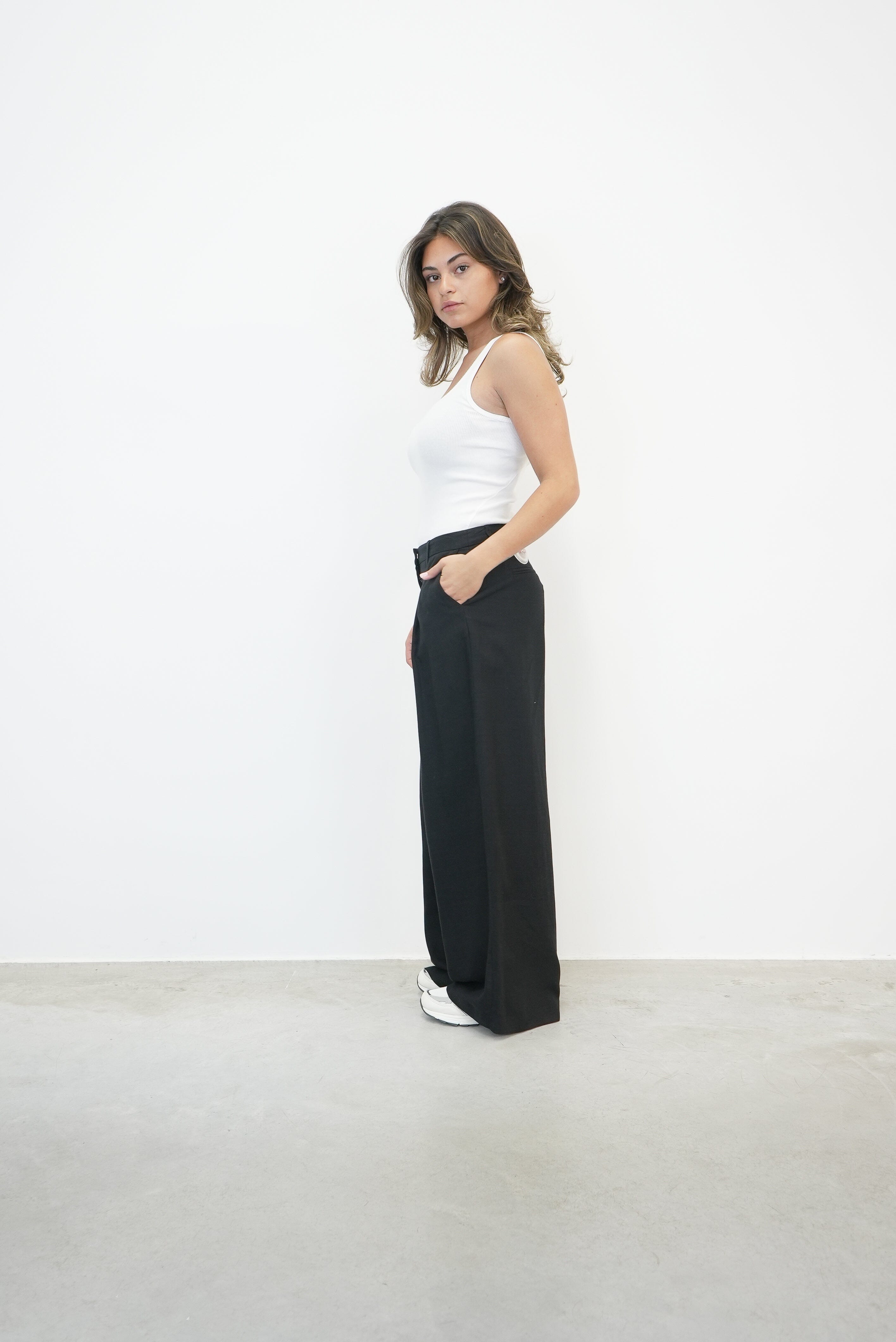 THE ESSENTIAL RIB SCOOP NECK TANK TOP RAG & BONE