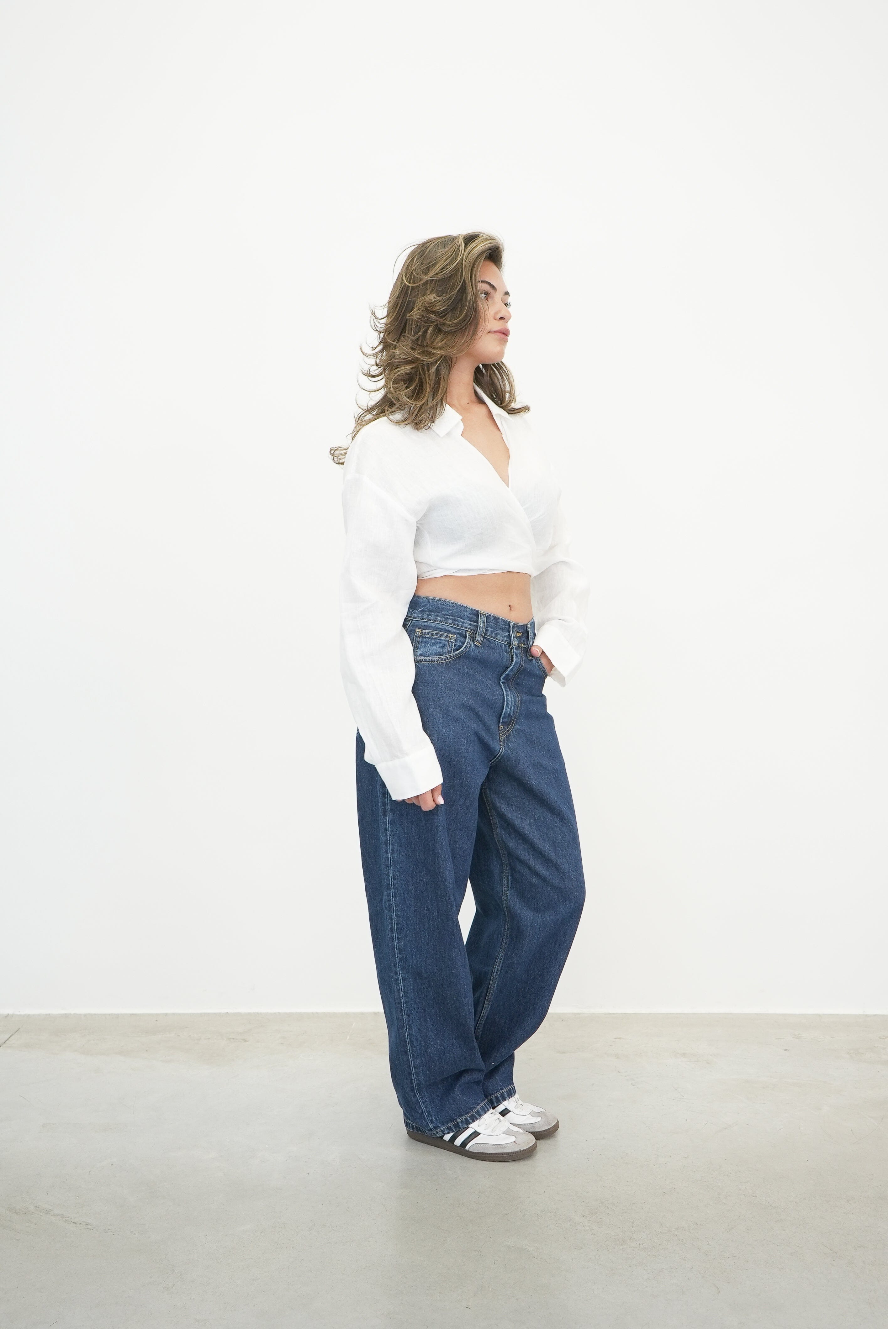 BRANDON JEANS IN BLUE STONE WASHED JEANS CARHARTT
