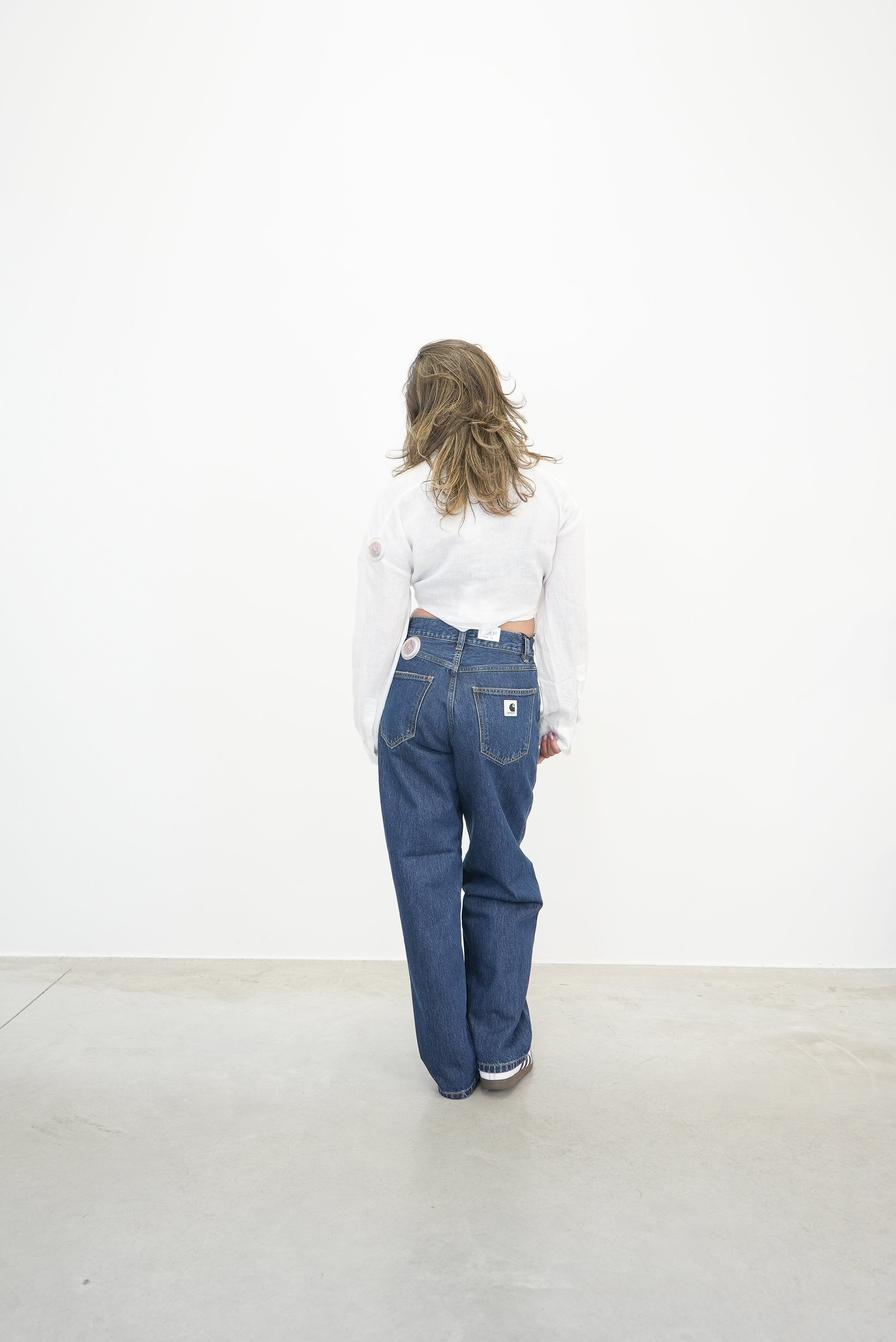 BRANDON JEANS IN BLUE STONE WASHED JEANS CARHARTT